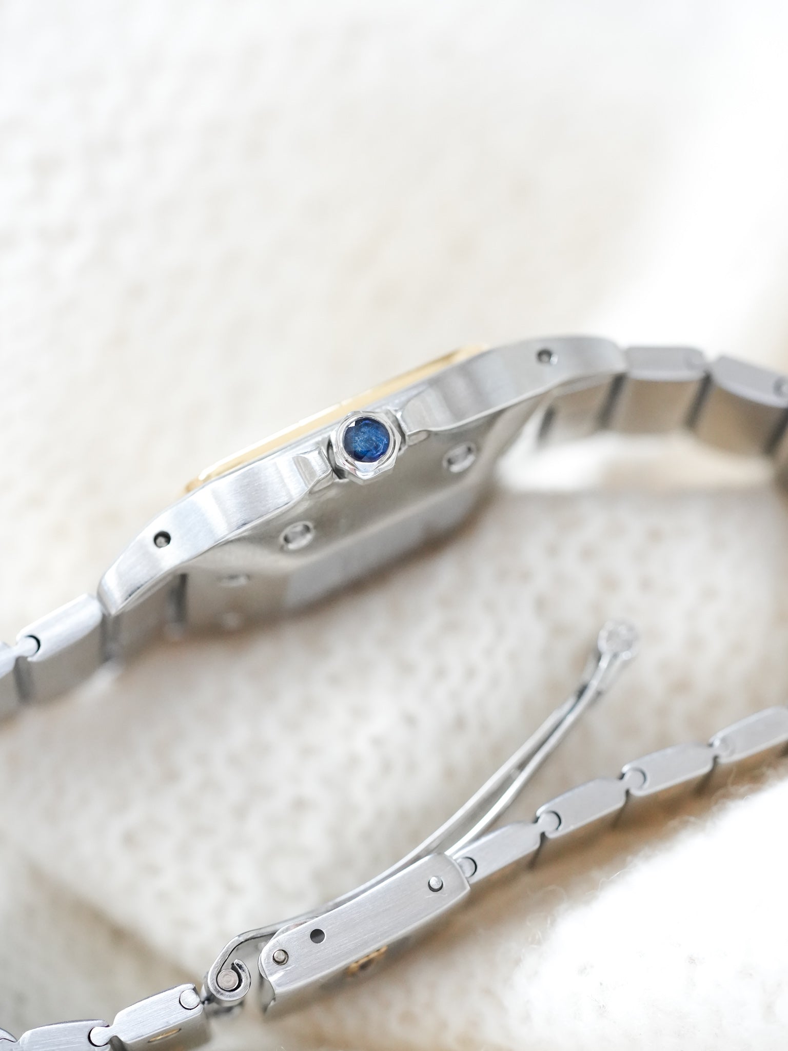 Cartier - Santos 2961 Acier Or Magnifique état - 1980s - Atelier Victor - Vintage  Shop