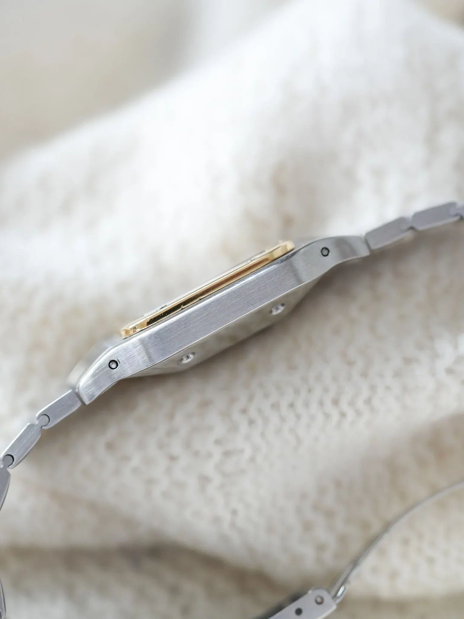 Cartier - Santos 2961 Acier Or Magnifique état - 1980s - Atelier Victor - Vintage  Shop