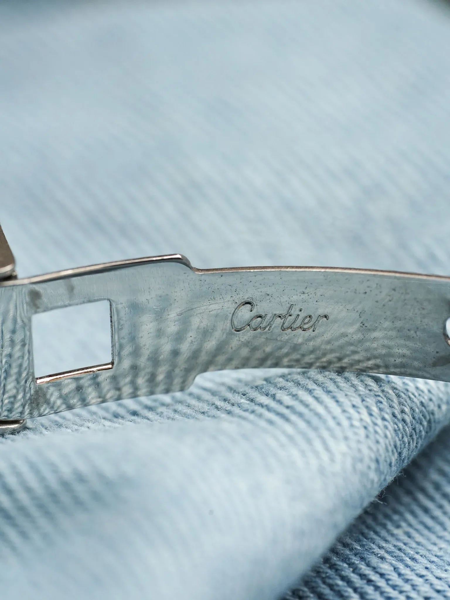 Cartier - Santos Carrée 0902 24mm acier or automatique - 1980s - Atelier Victor - Vintage  Shop