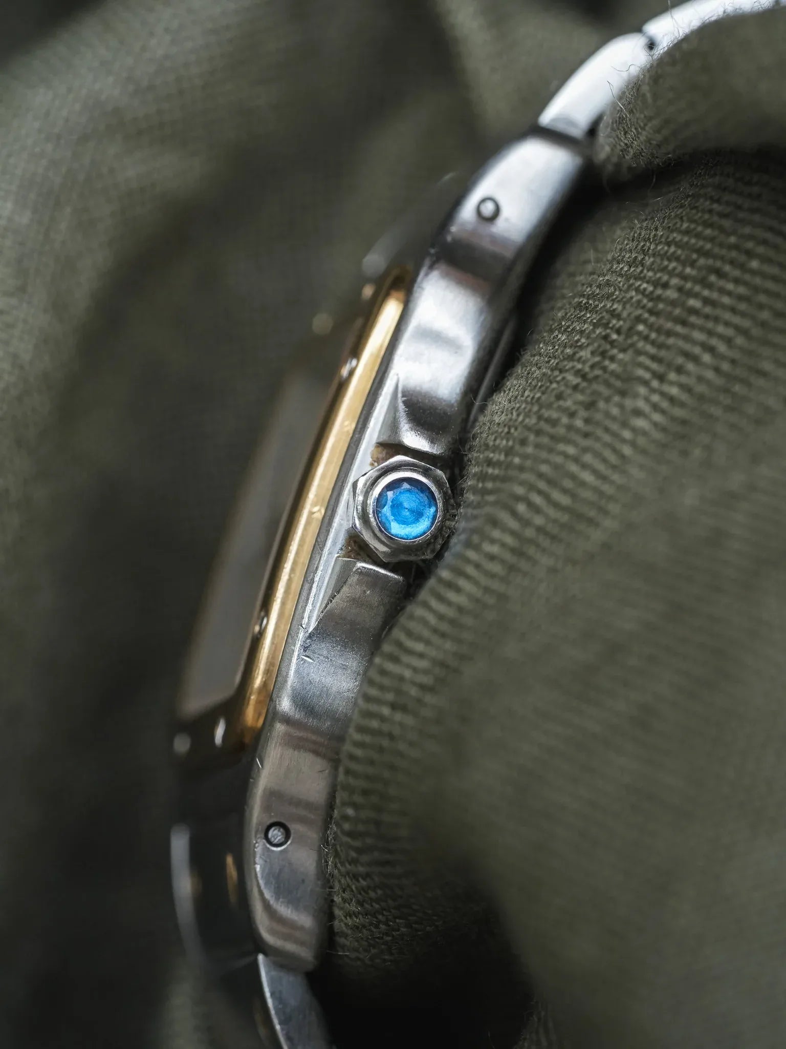 Cartier - Santos Galbée 1879 Acier Or 29mm - 1990s - Atelier Victor