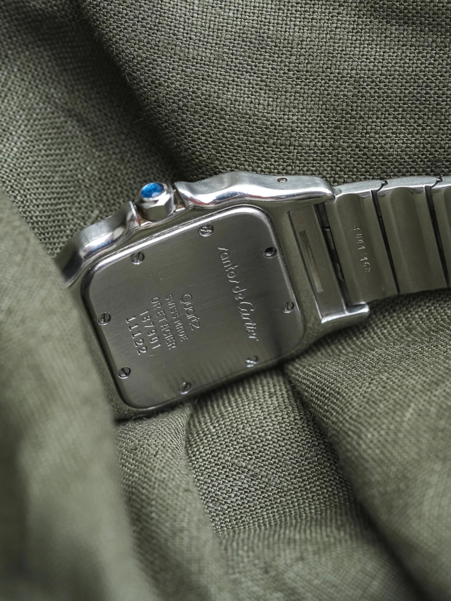 Cartier - Santos Galbée 1879 Acier Or 29mm - 1990s - Atelier Victor