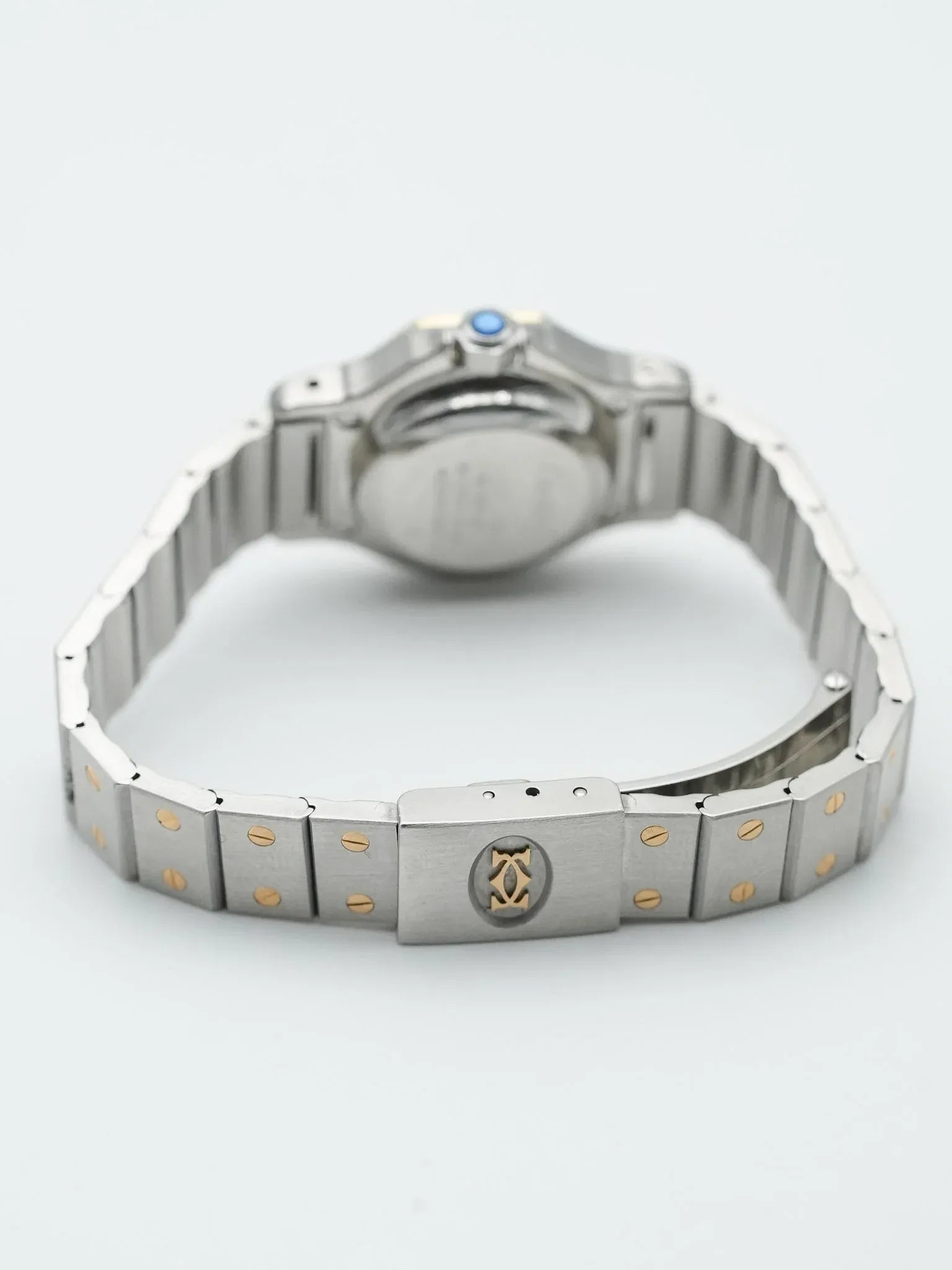 Cartier - Santos Octogonale 24mm auto acier or - 1980s - Atelier Victor