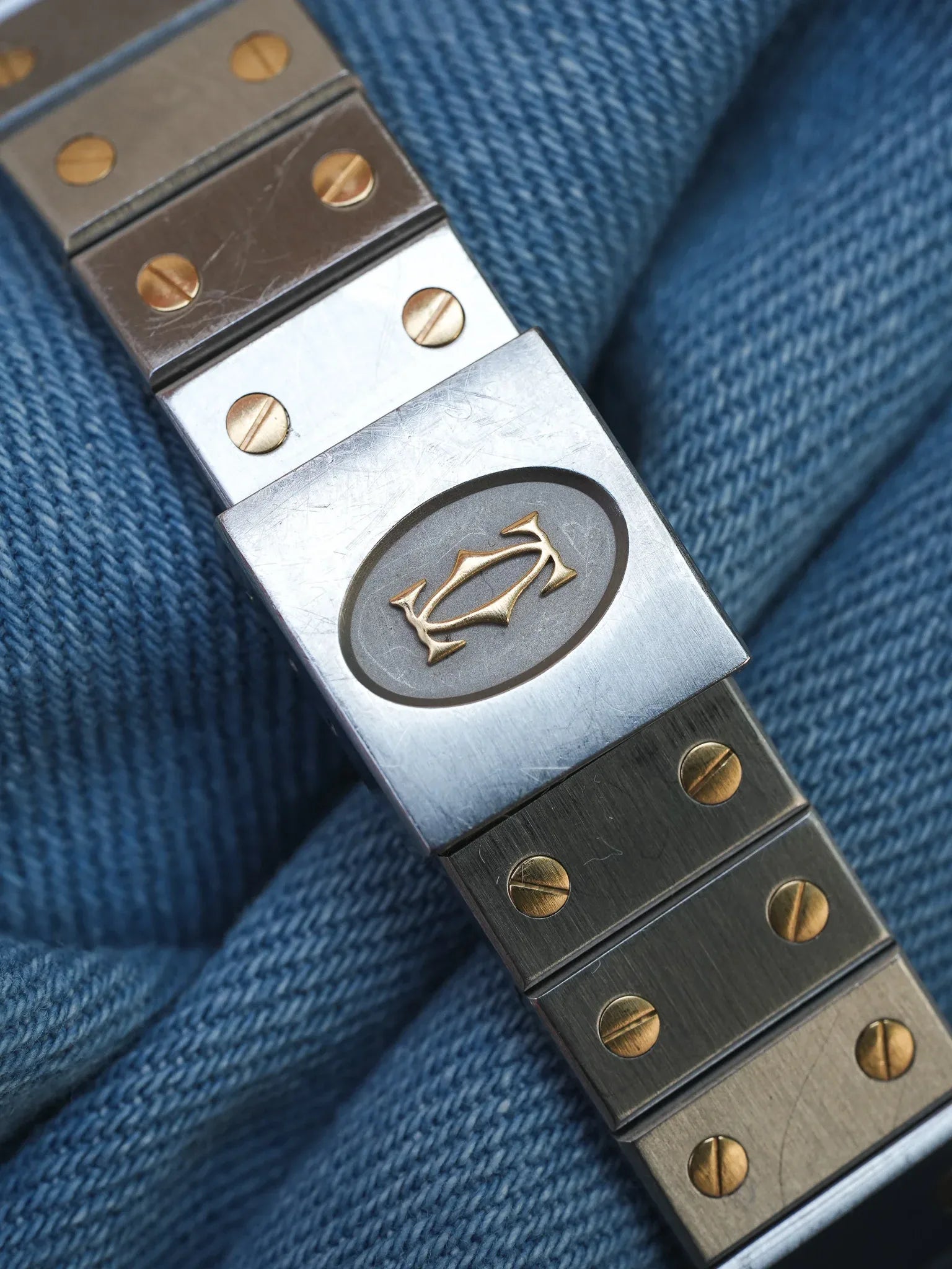 Cartier - Santos Octogonale 29mm Acier Or Quartz - Boite & Documentation - 1990s - Atelier Victor