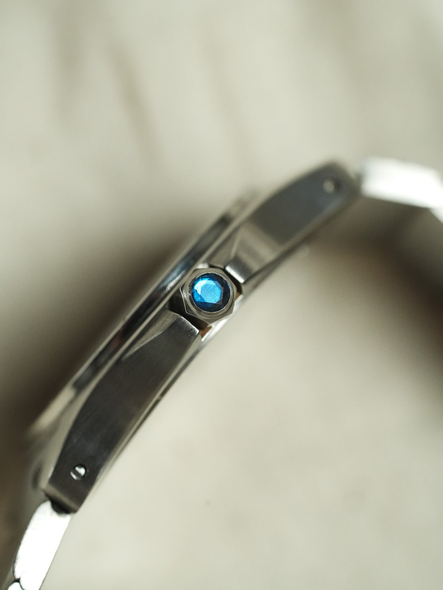 Cartier - Santos Ronde GM Acier référence 1561 - 1990s - Atelier Victor - Vintage  Shop