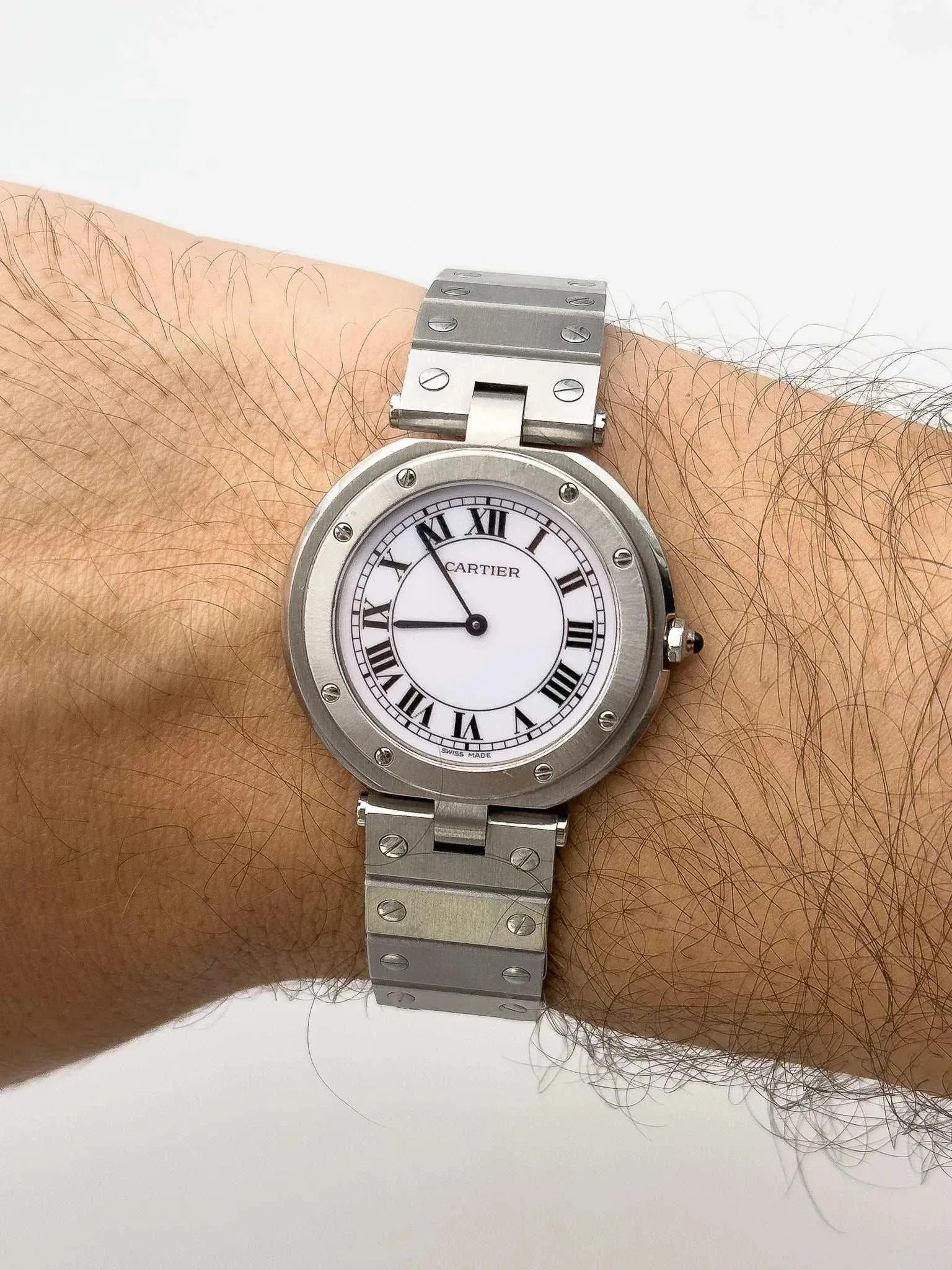 Cartier - Santos Vendome Acier Large - 1980s - Atelier Victor Paris - Vintage Watch Shop Dubai