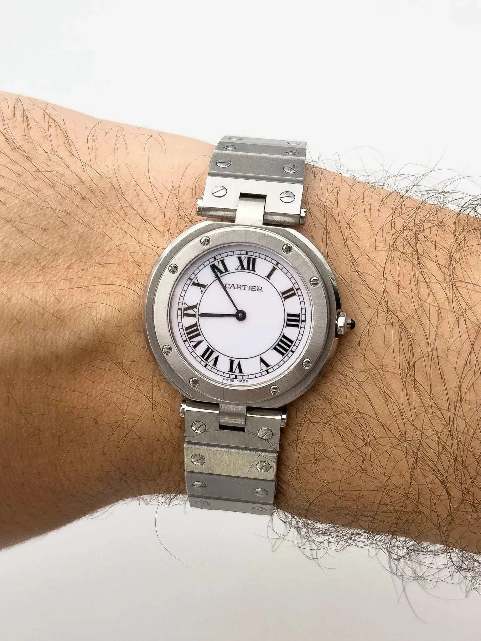 Cartier - Santos Vendome Acier Large - 1980s - Atelier Victor - Vintage  Shop