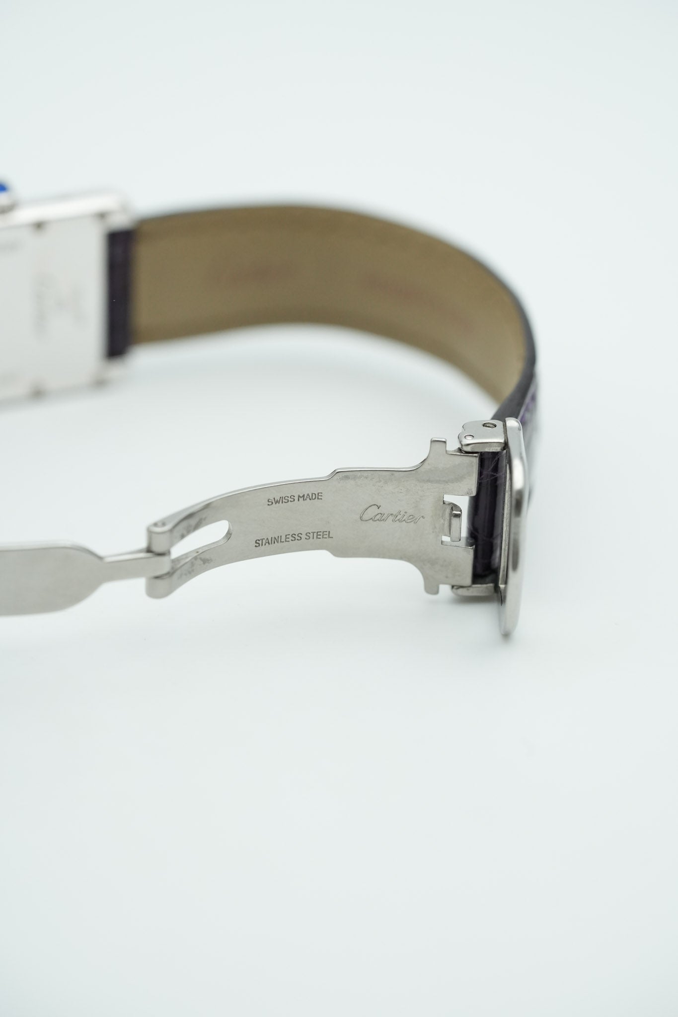 Cartier - Tank Must SM Argent massif avec boucle déployante - 1990s - Atelier Victor Paris - Vintage Watch Shop Dubai