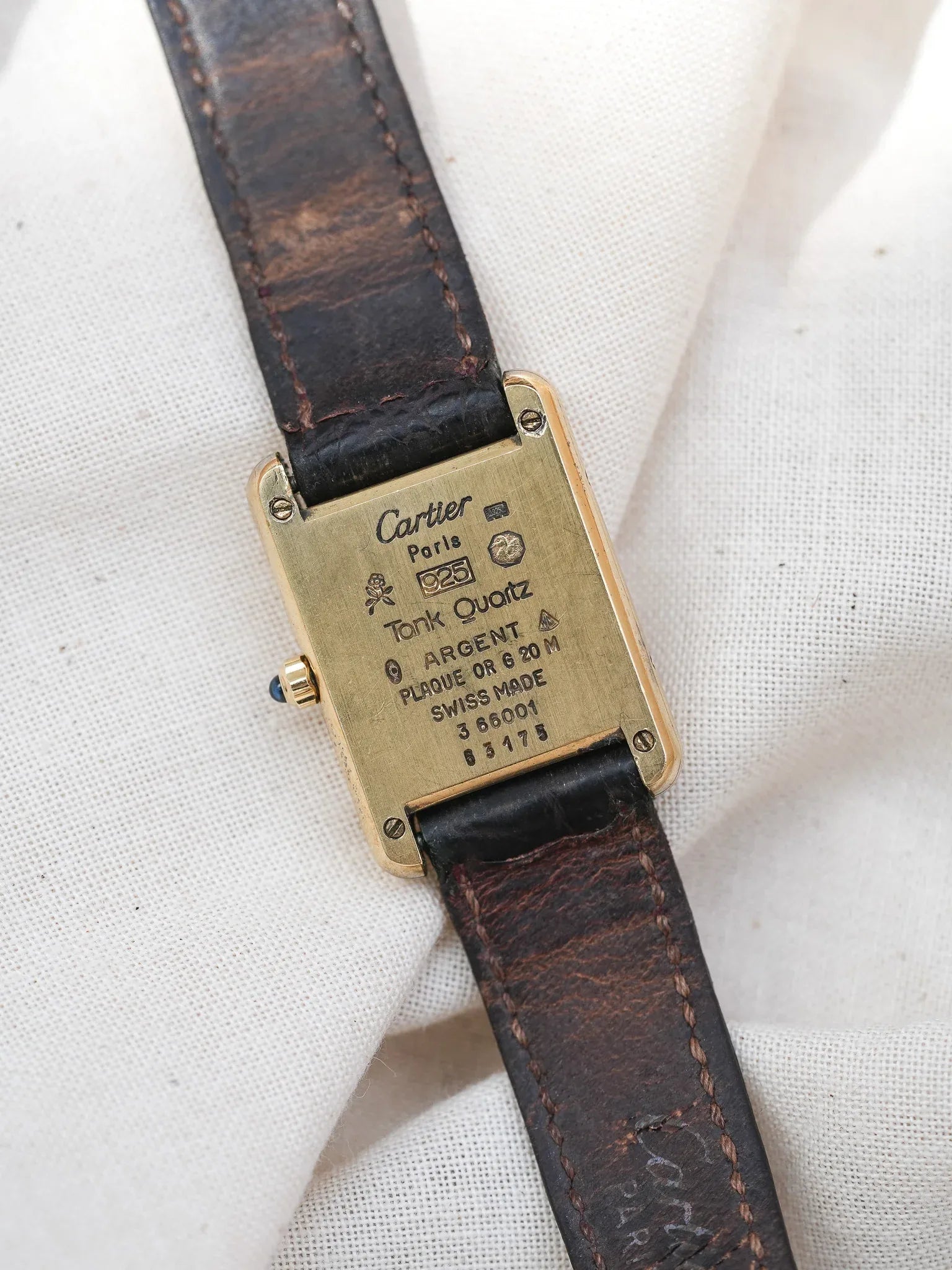 Cartier - Tank Must Trinity Petit modèle quartz - 1980s - Atelier Victor