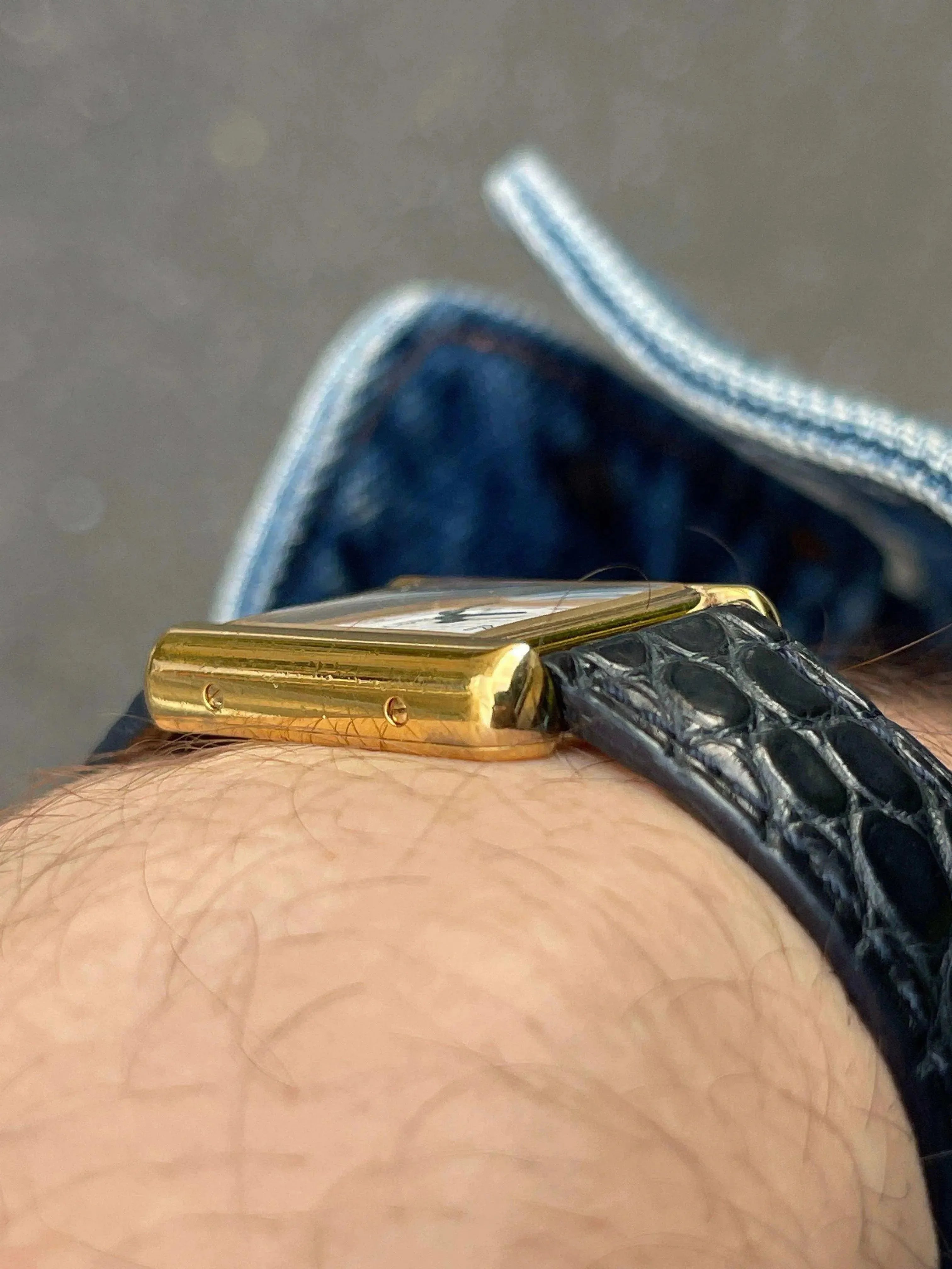 Cartier - Tank Must Vermeil Chiffre arabes - 1990s - Atelier Victor - Vintage  Shop