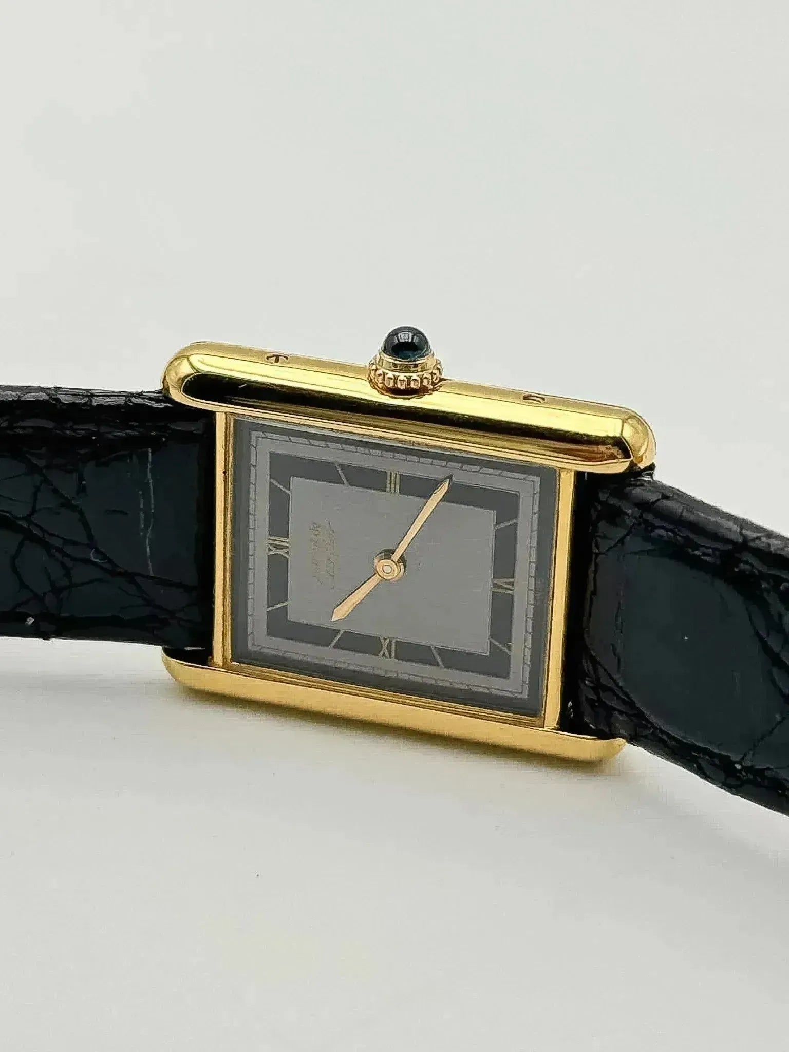 Cartier - Tank Must Vermeil Gris - 1980s - Atelier Victor
