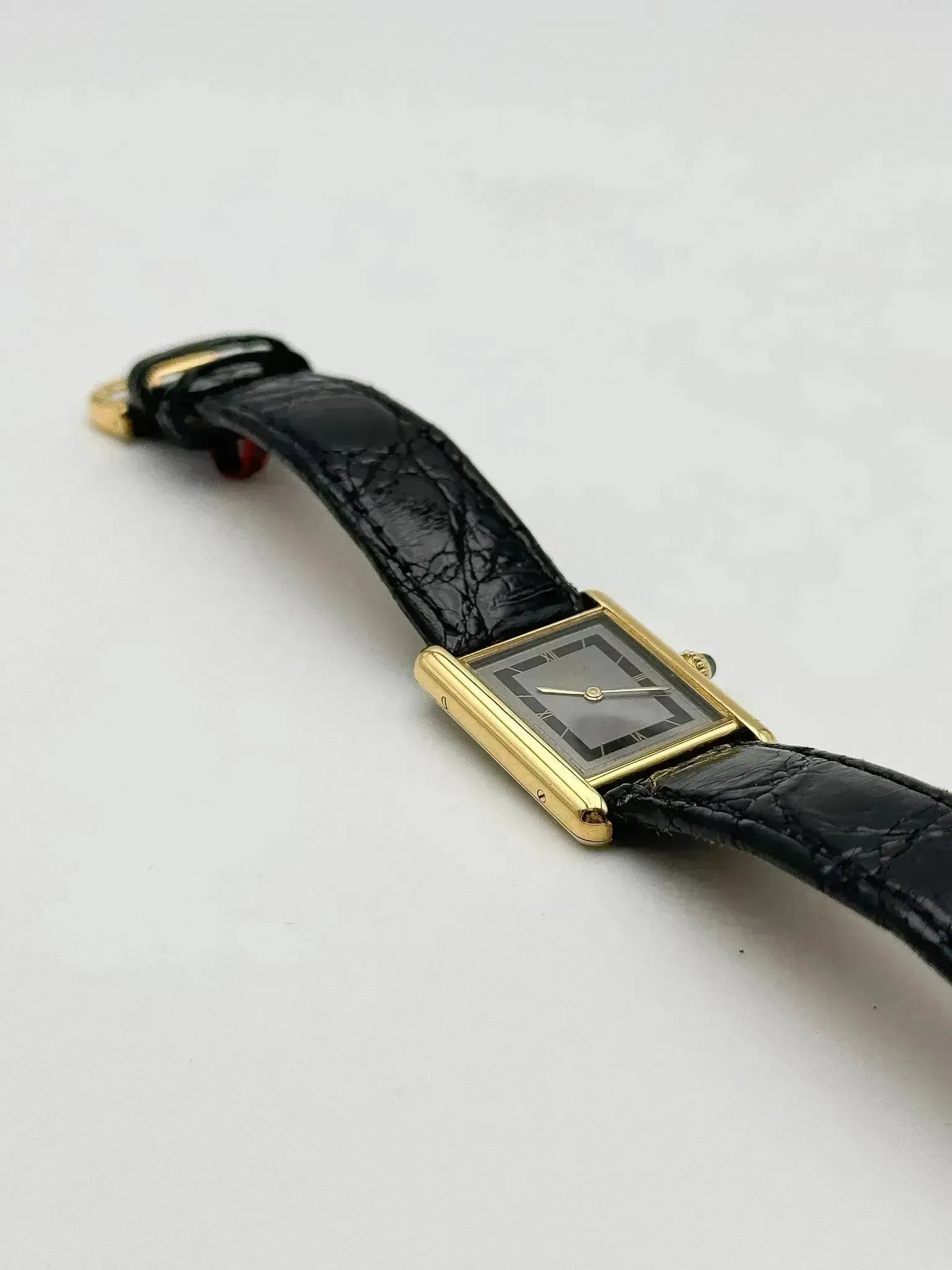 Cartier - Tank Must Vermeil Gris - 1980s - Atelier Victor