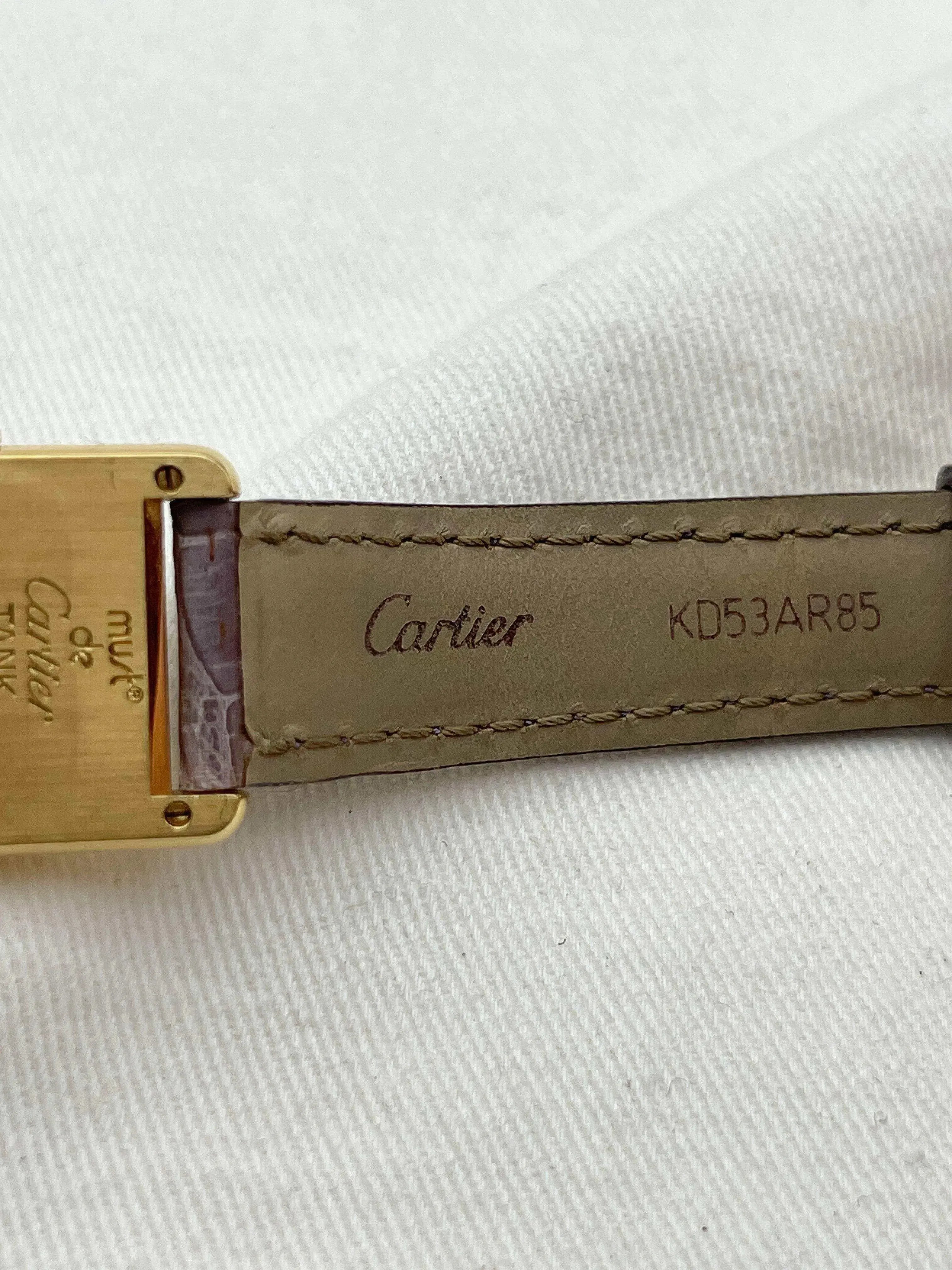 Cartier - Tank Must Vermeil Trinity SM - Full set - 1990s - Atelier Victor - Vintage  Shop