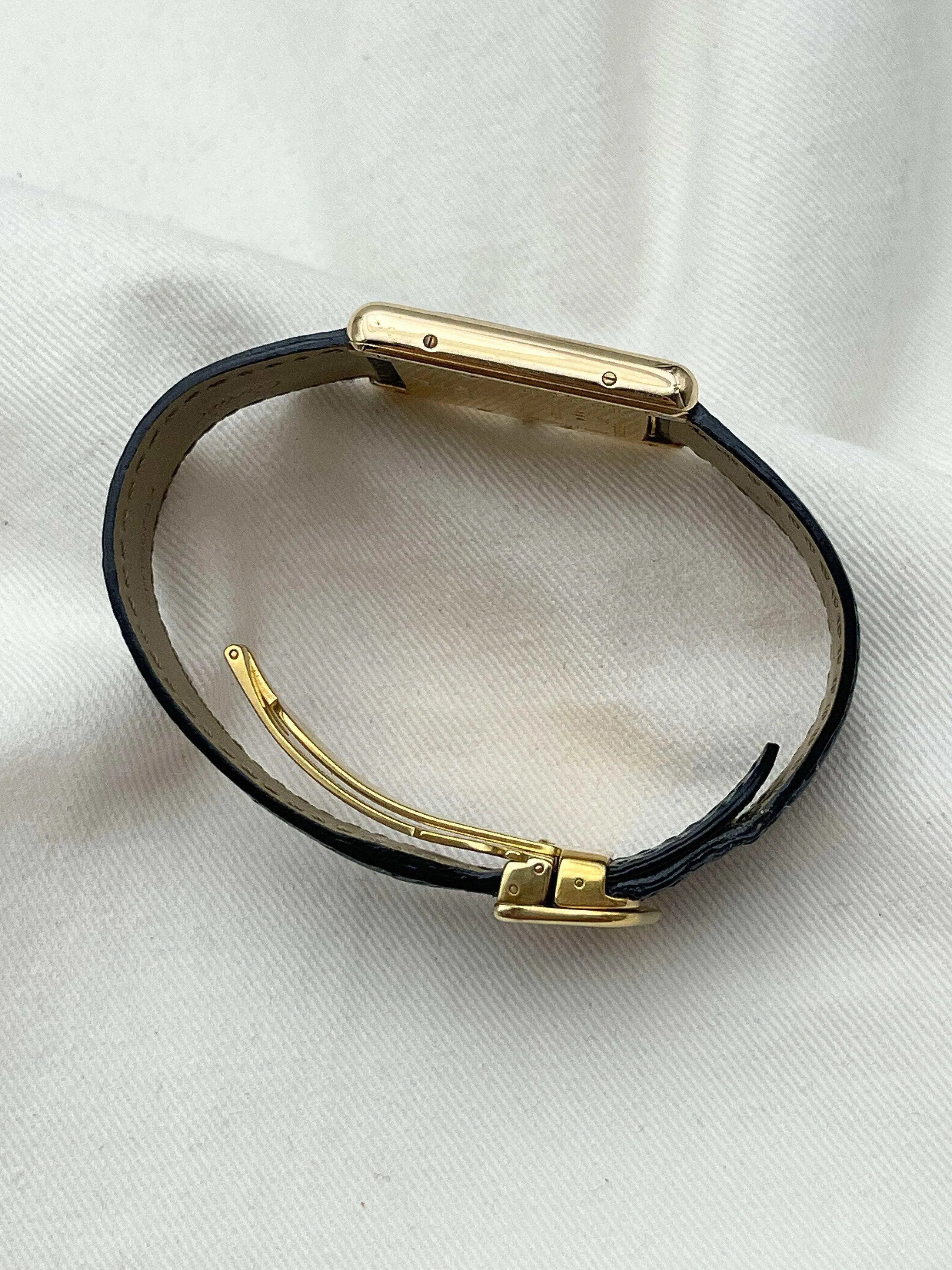 Cartier - Tank Must XL Vermeil Boucle Déployante - 1990S - Atelier Victor Paris - Vintage Watch Shop Dubai