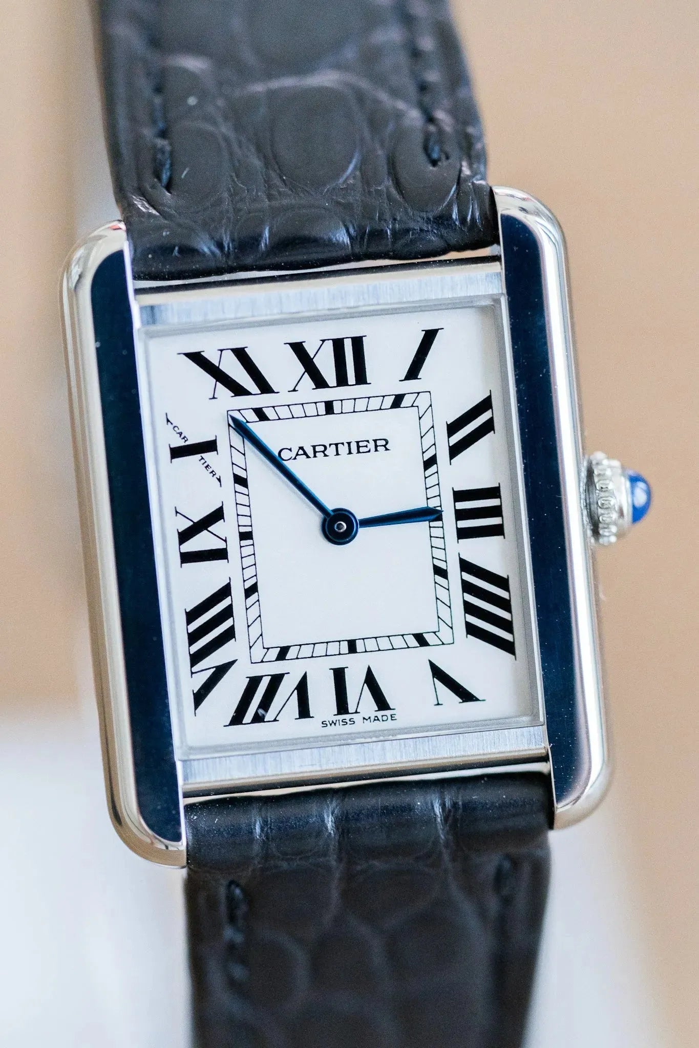 Cartier - Tank Solo 2716 acier - 2000s - Atelier Victor Paris - Vintage Watch Shop Dubai