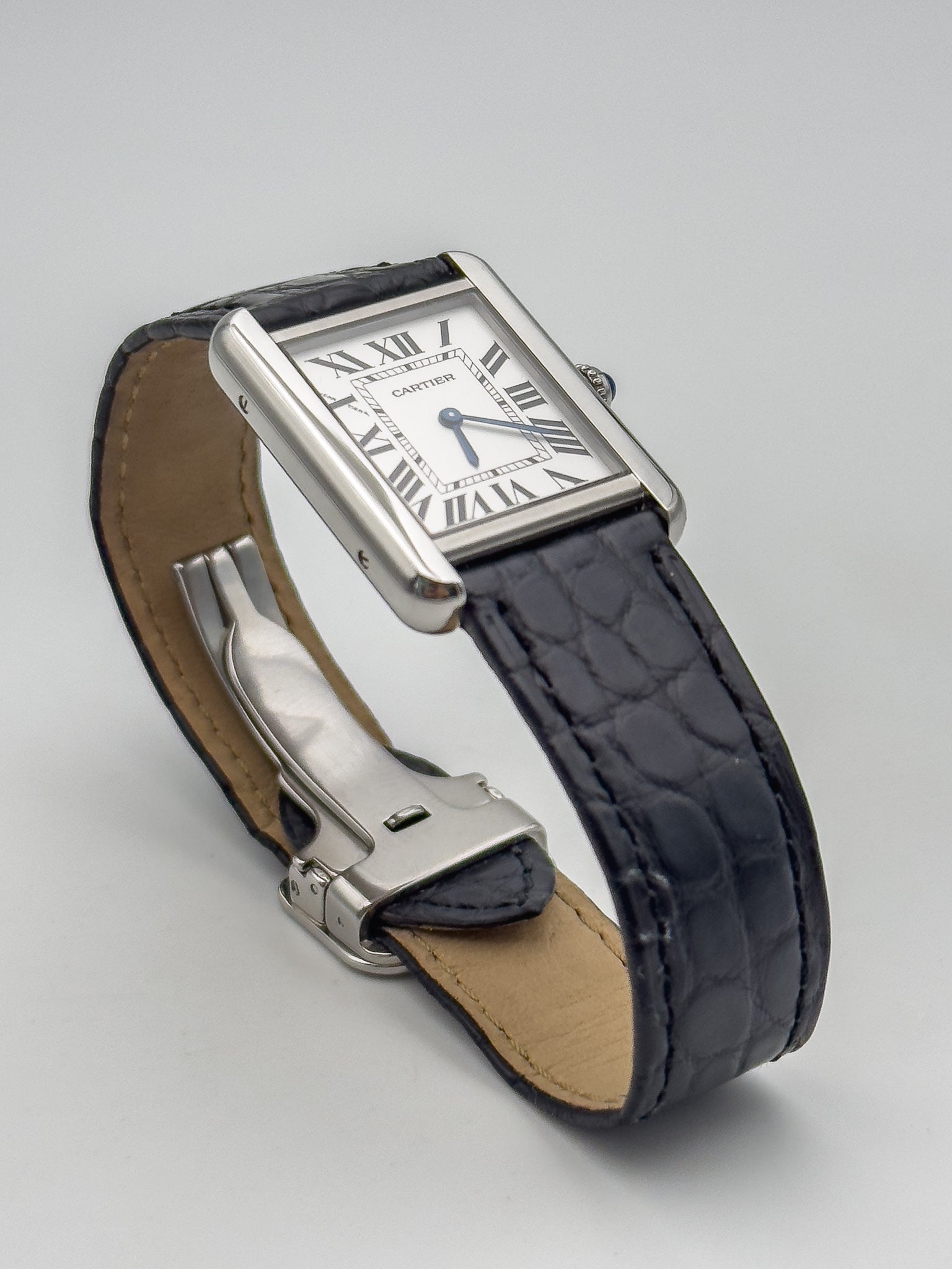 Cartier - Tank Solo 2716 acier - 2000s - Atelier Victor - Vintage  Shop