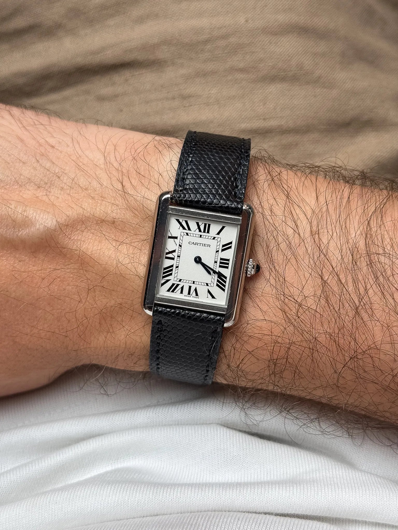 Cartier - Tank Solo 3170 - boîte - 2010s - Atelier Victor