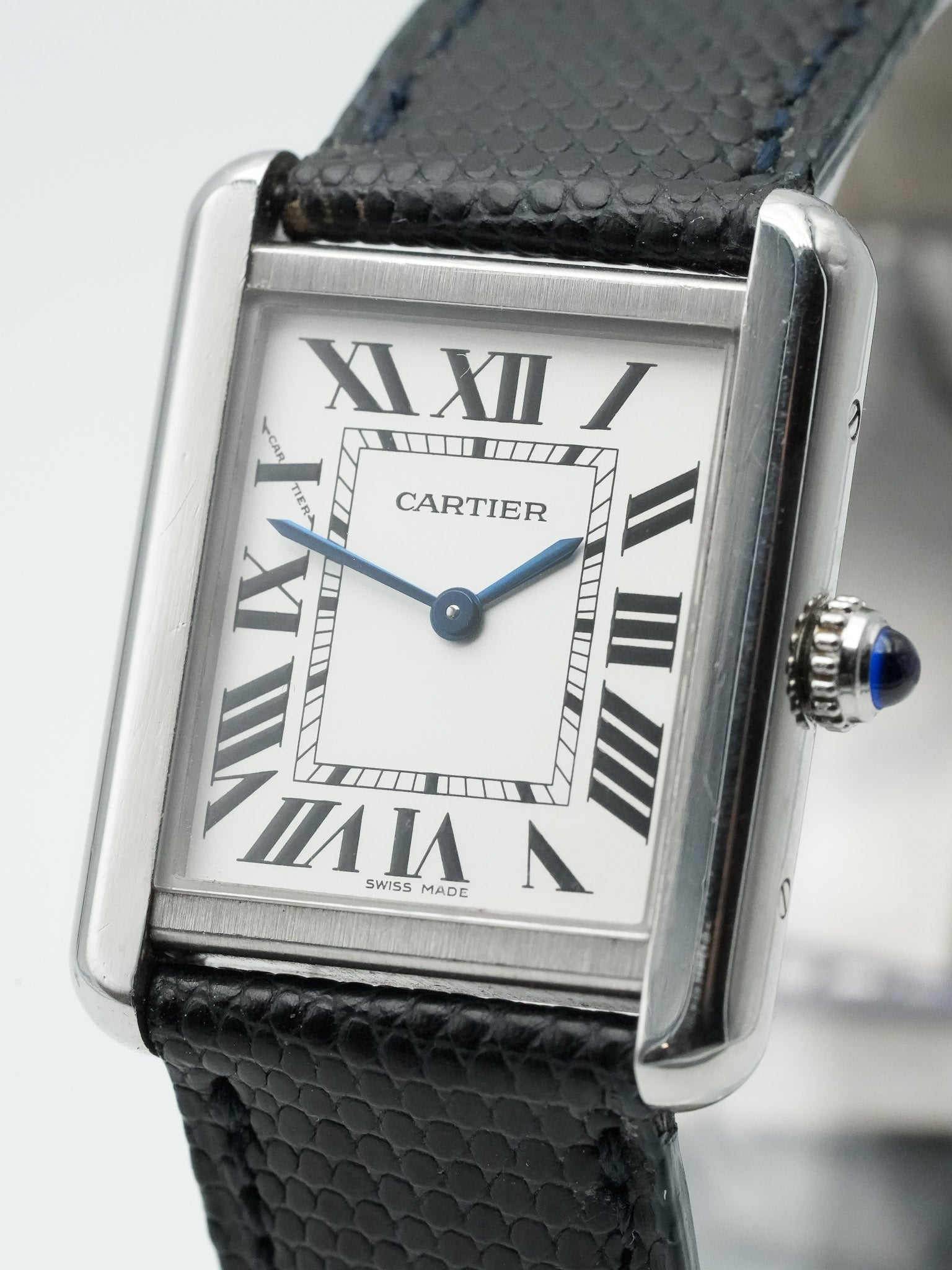 Cartier - Tank Solo 3170 - boîte - 2010s - Atelier Victor Paris - Vintage Watch Shop Dubai
