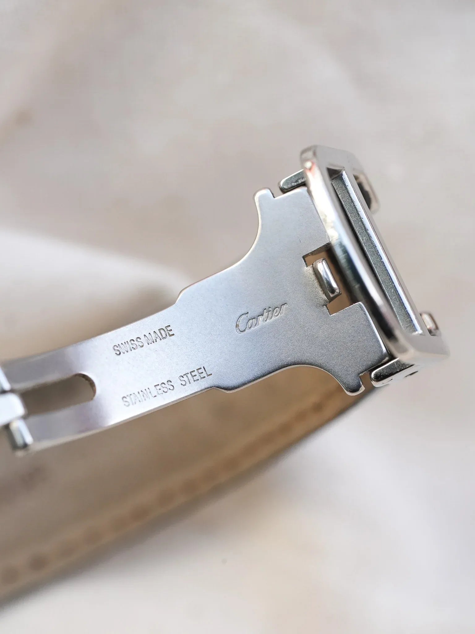 Cartier - Tank Solo 3170 - boîte - 2010s - Atelier Victor - Vintage  Shop