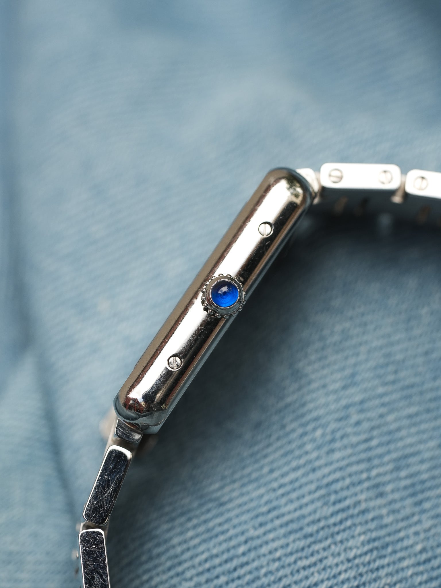 Cartier - Tank Solo 3170 bracelet acier unisexe - 2010s - Atelier Victor - Vintage  Shop