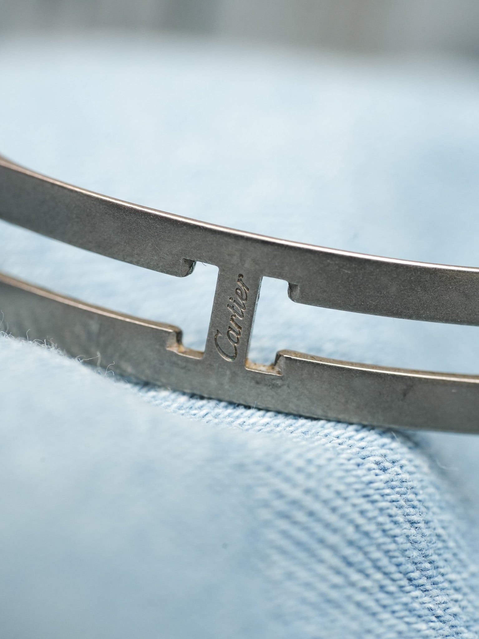 Cartier - Tank Solo 3170 bracelet acier unisexe - 2010s - Atelier Victor - Vintage  Shop