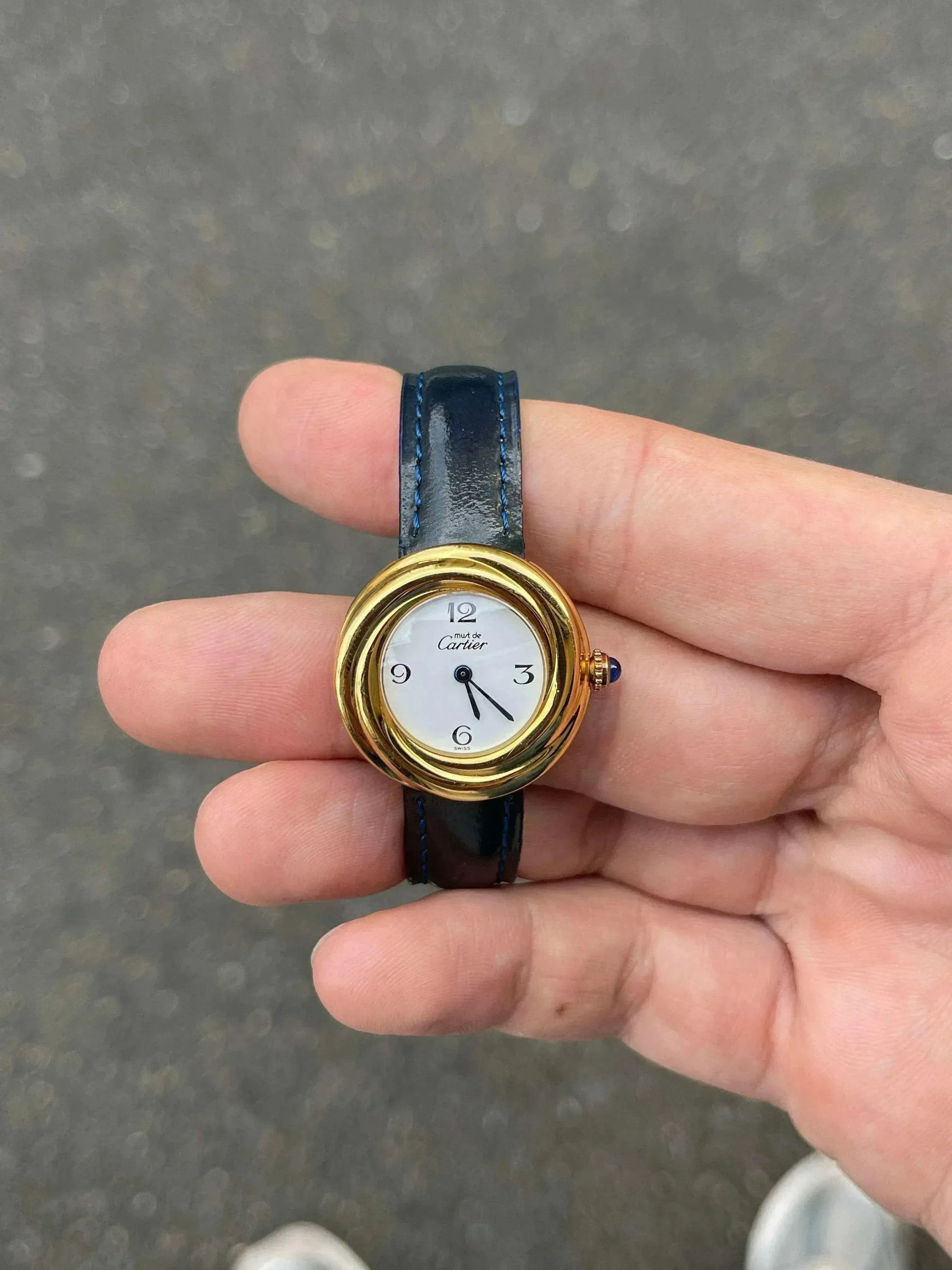 Cartier - Trinity Must Vermeil Boucle Déployante - 1980s - Atelier Victor