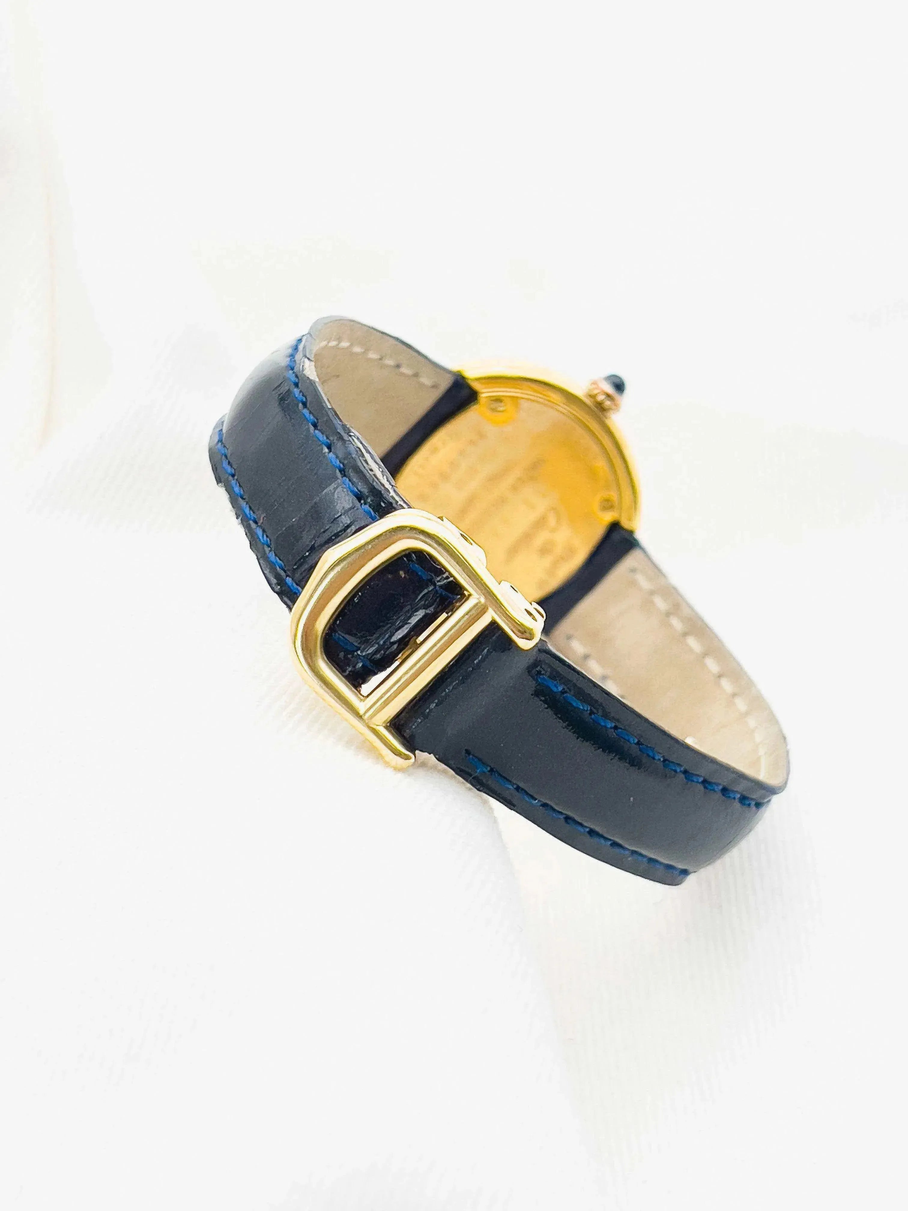 Cartier - Trinity Must Vermeil Boucle Déployante - 1980s - Atelier Victor Paris - Vintage Watch Shop Dubai