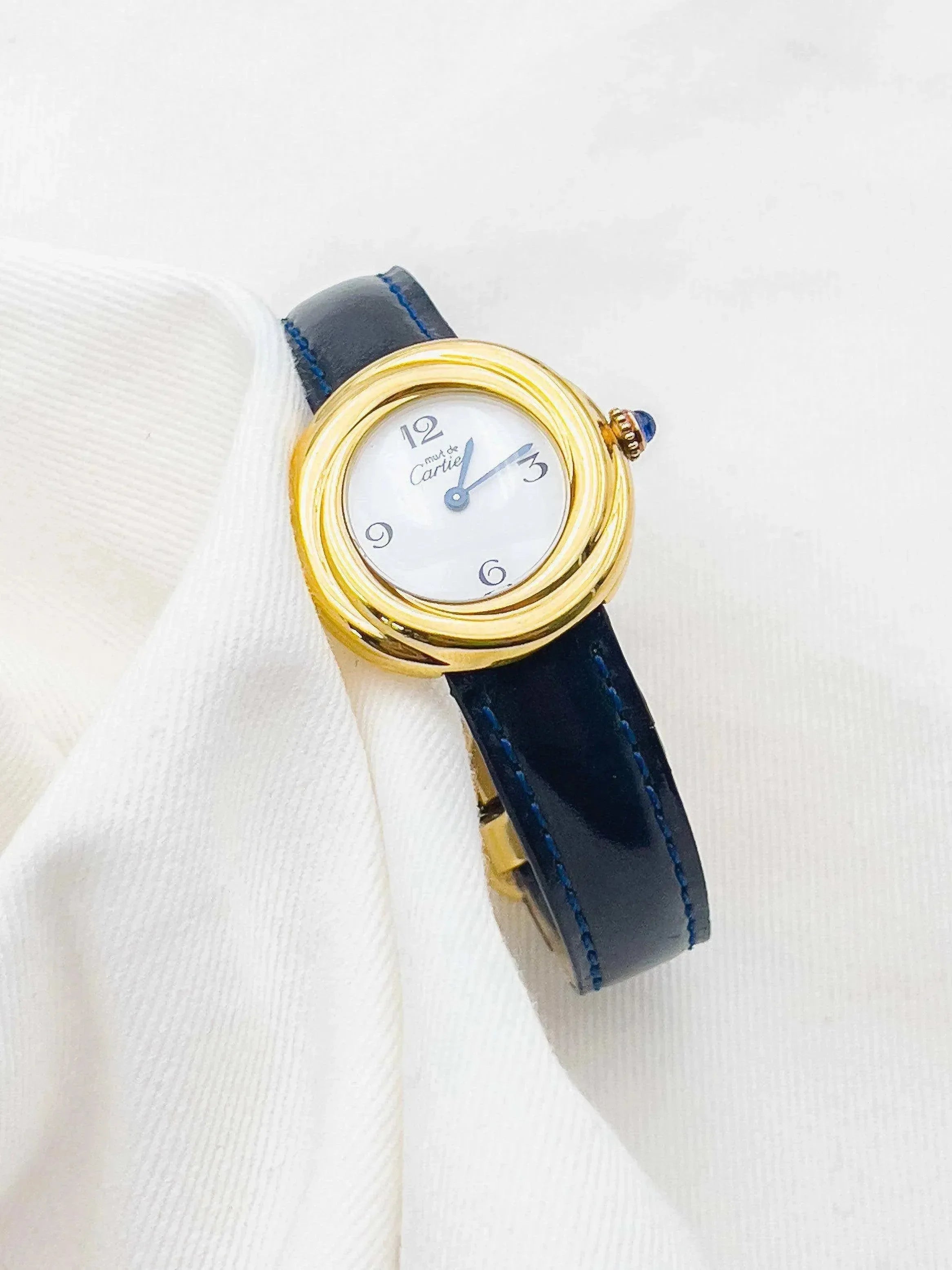 Cartier - Trinity Must Vermeil Boucle Déployante - 1980s - Atelier Victor - Vintage  Shop