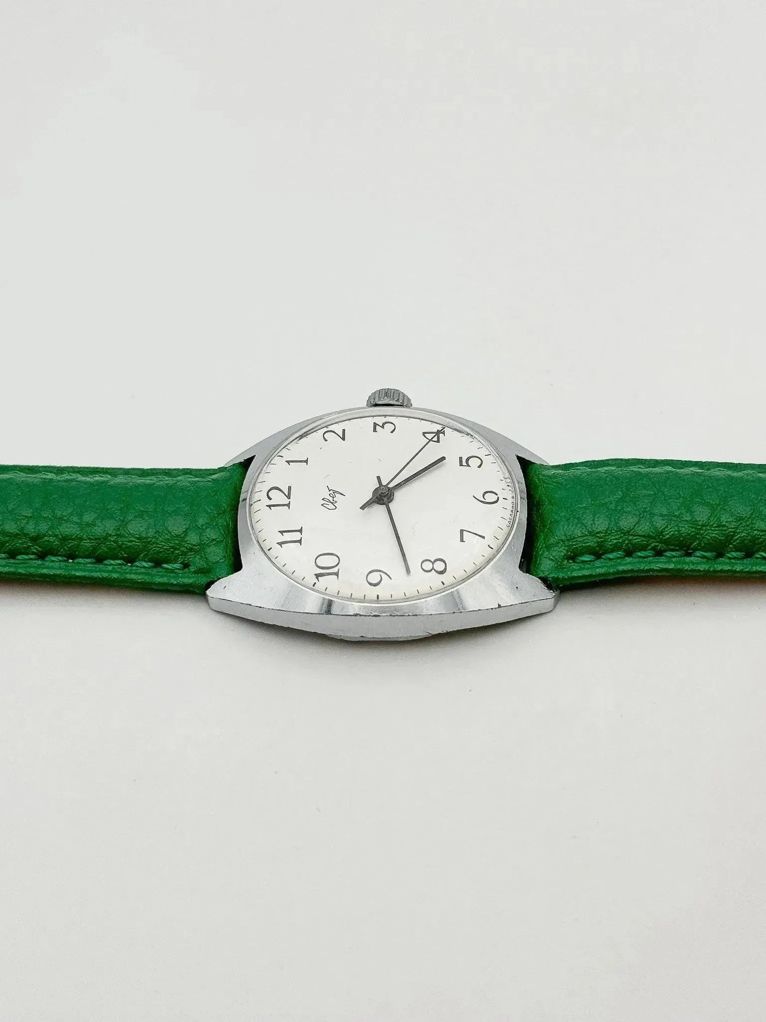 CBET - Tonneau Blanc Acier Chiffres Arabes - 1970s - Atelier Victor