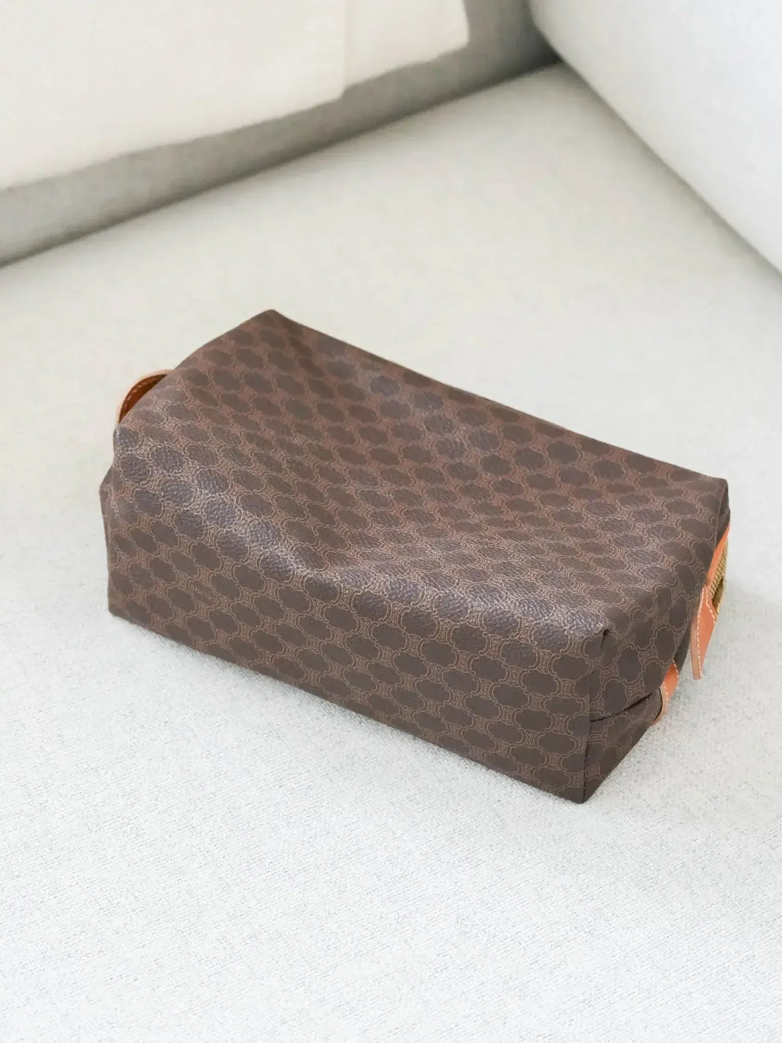 Celine - Pouch Horizontal Leather Logo
