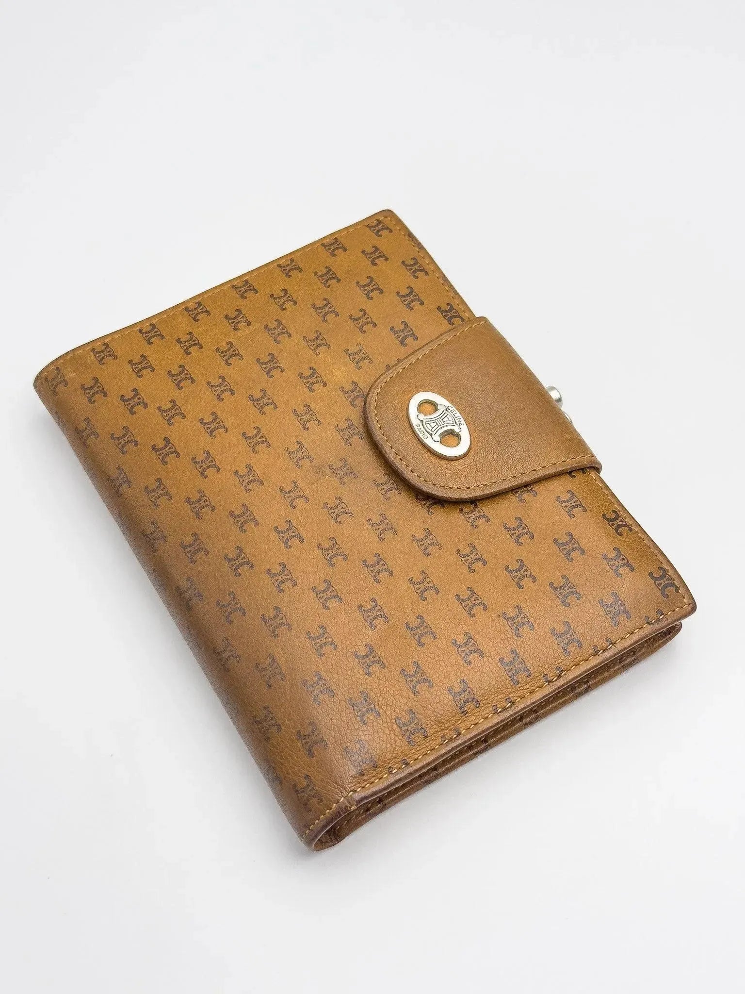 Celine - Portefeuille cuir triomphe cognac - Atelier Victor Paris - Vintage Watch Shop Dubai