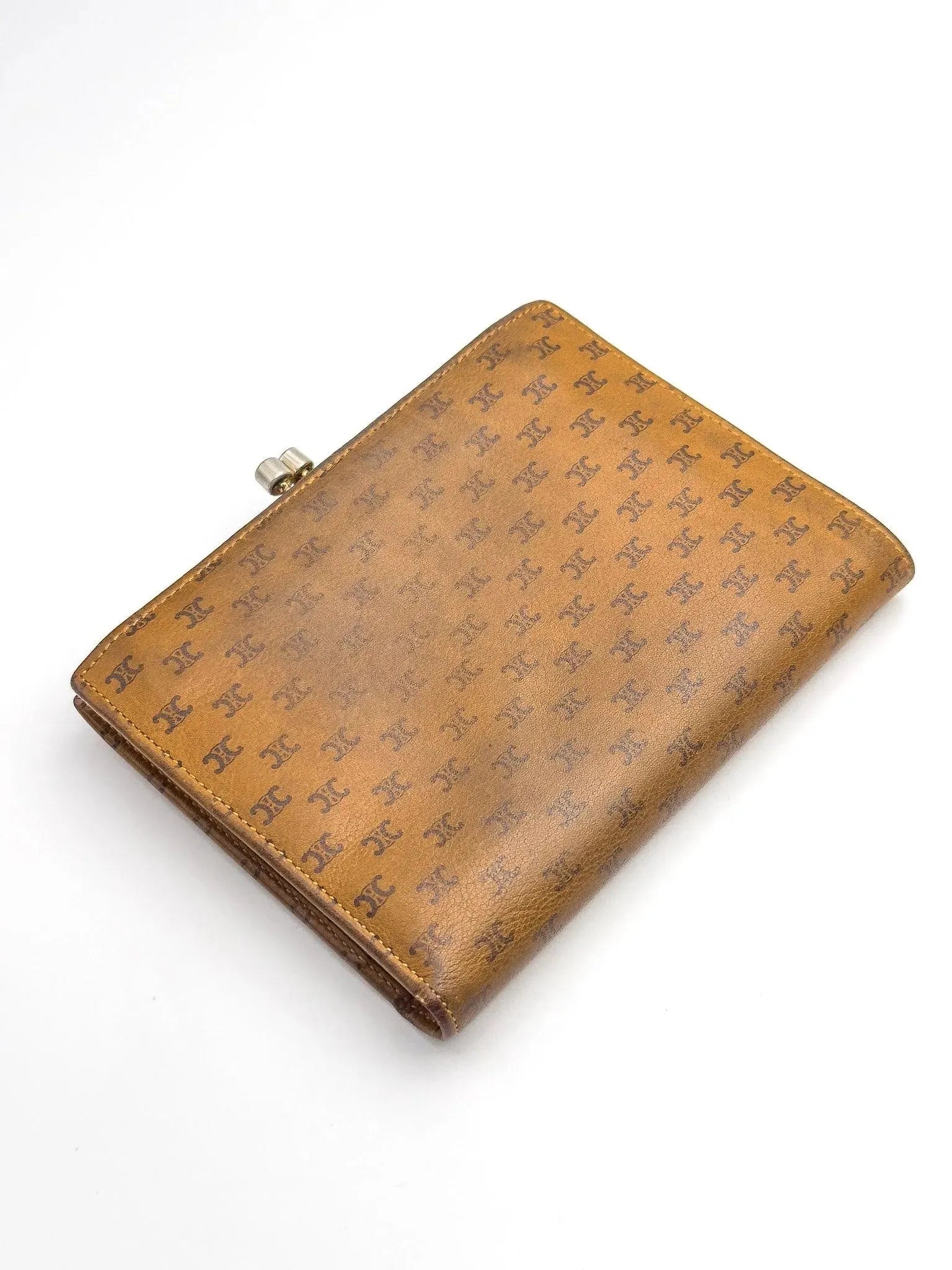 Celine - Portefeuille cuir triomphe cognac - Atelier Victor Paris - Vintage Watch Shop Dubai