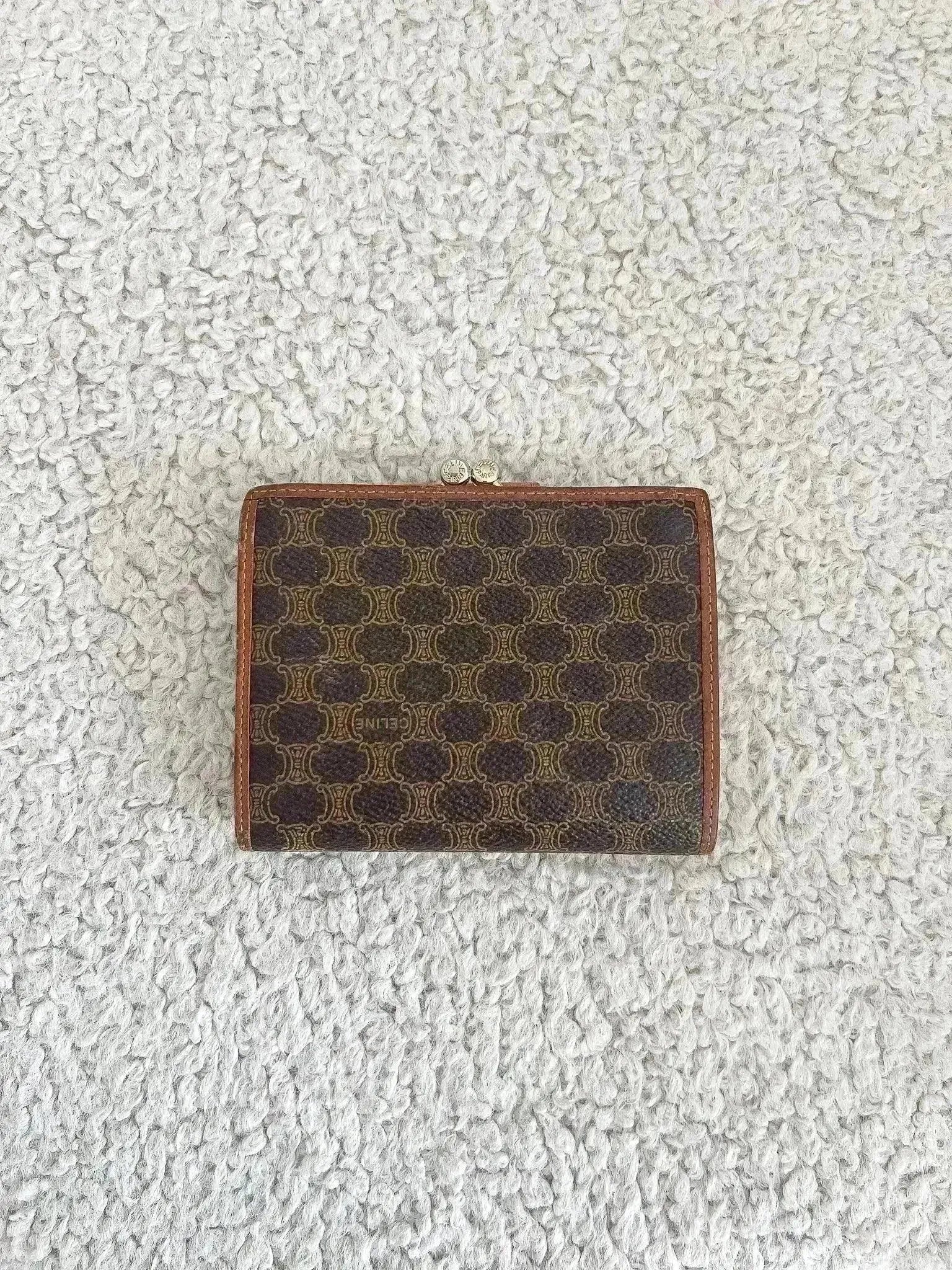 Celine - Wallet Triomphe Brown