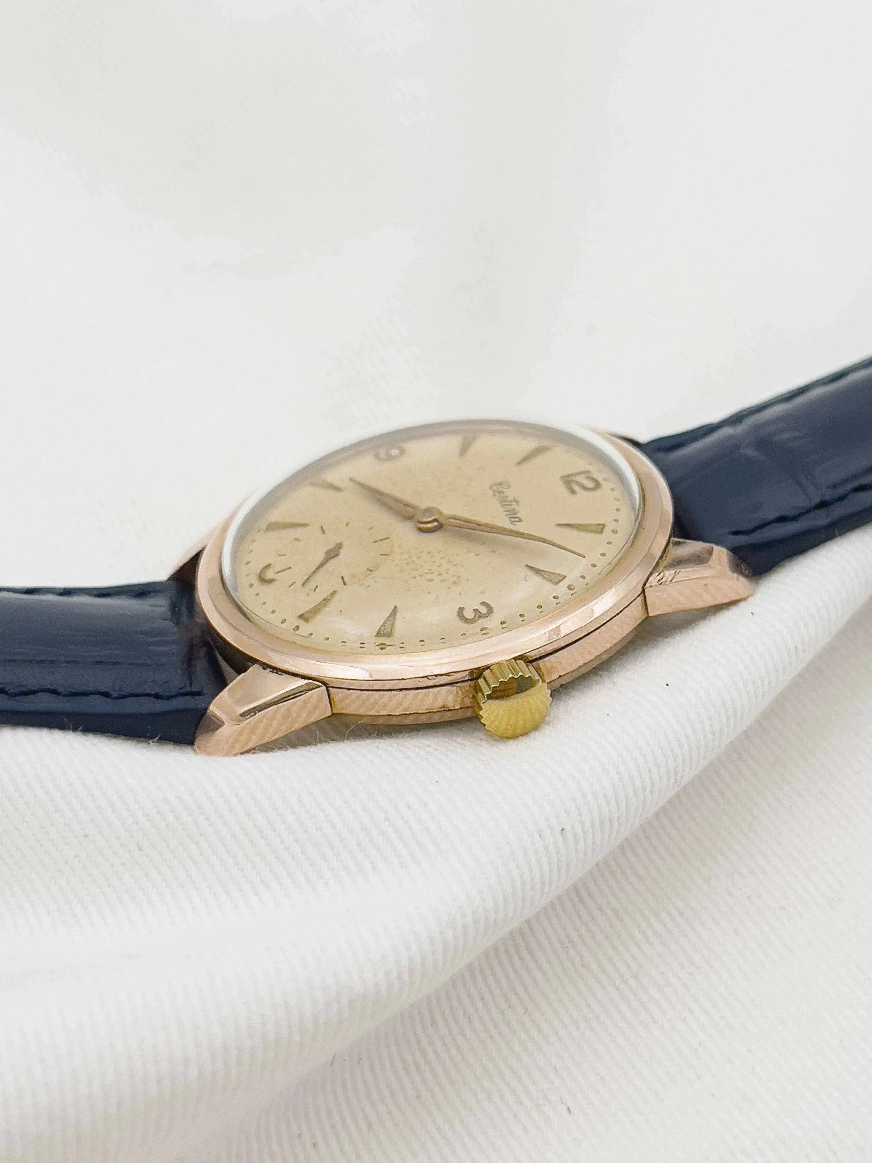 Certina - Calatrava Oversized Plaqué or - 1960s - Atelier Victor Paris - Vintage Watch Shop Dubai