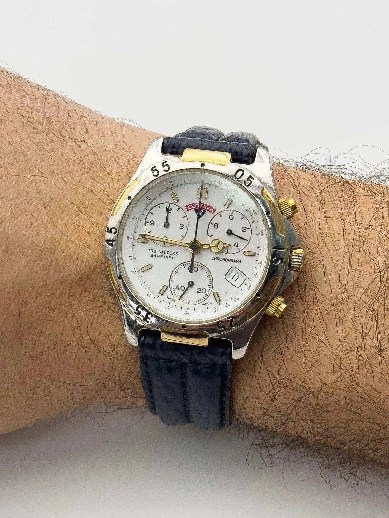 Certina - DS Chrono Date - 1990s - Atelier Victor Paris - Vintage Watch Shop Dubai