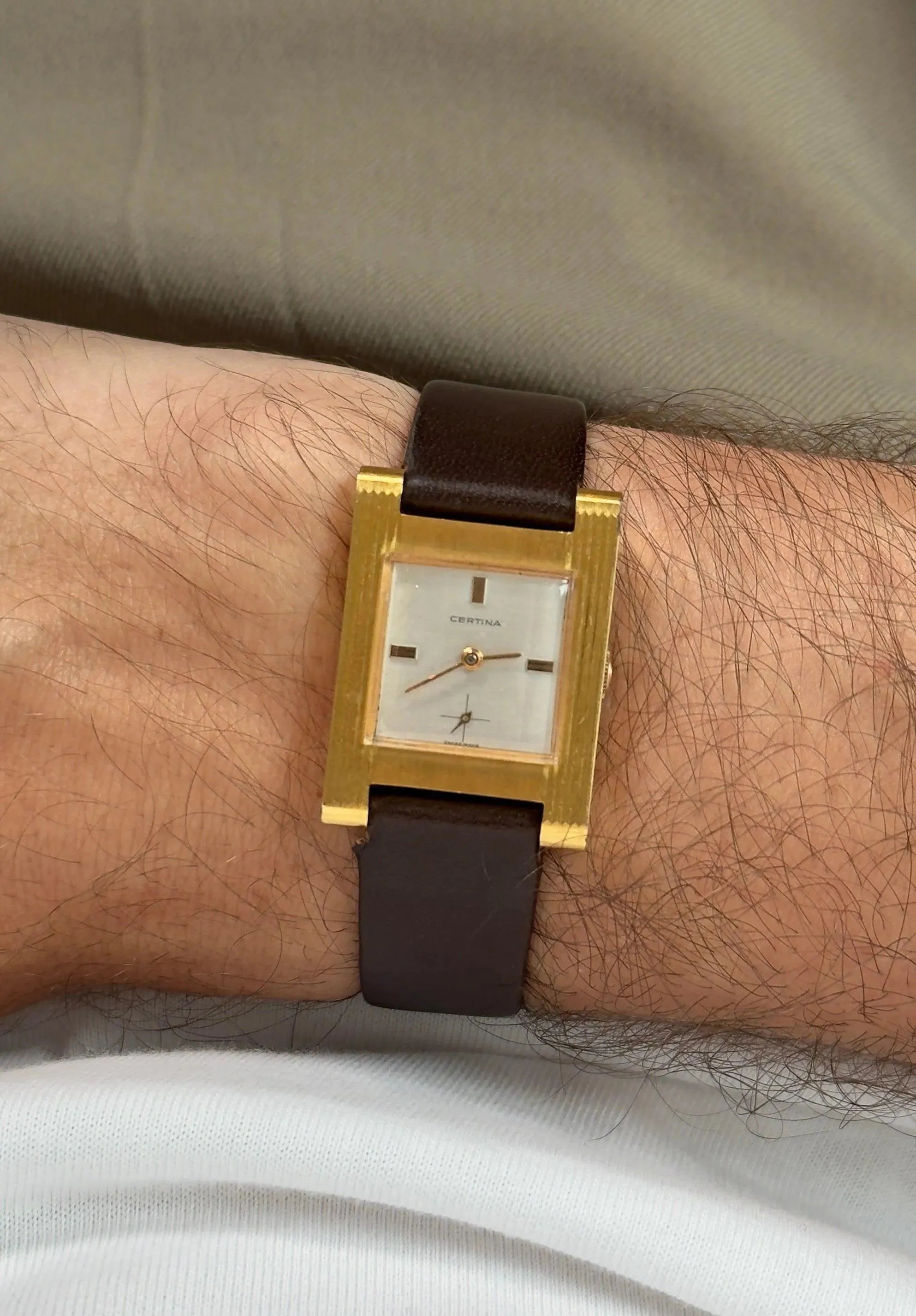 Certina - Special Tank - NOS - 1980's - Atelier Victor Paris - Vintage Watch Shop Dubai
