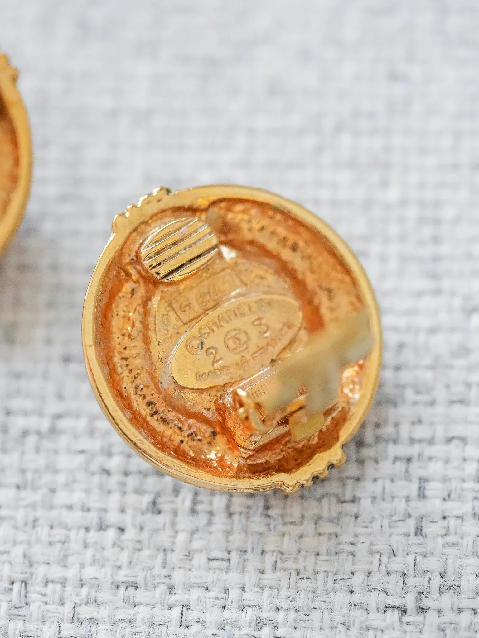 Chanel - Boucles d'oreilles perle vintage - Atelier Victor