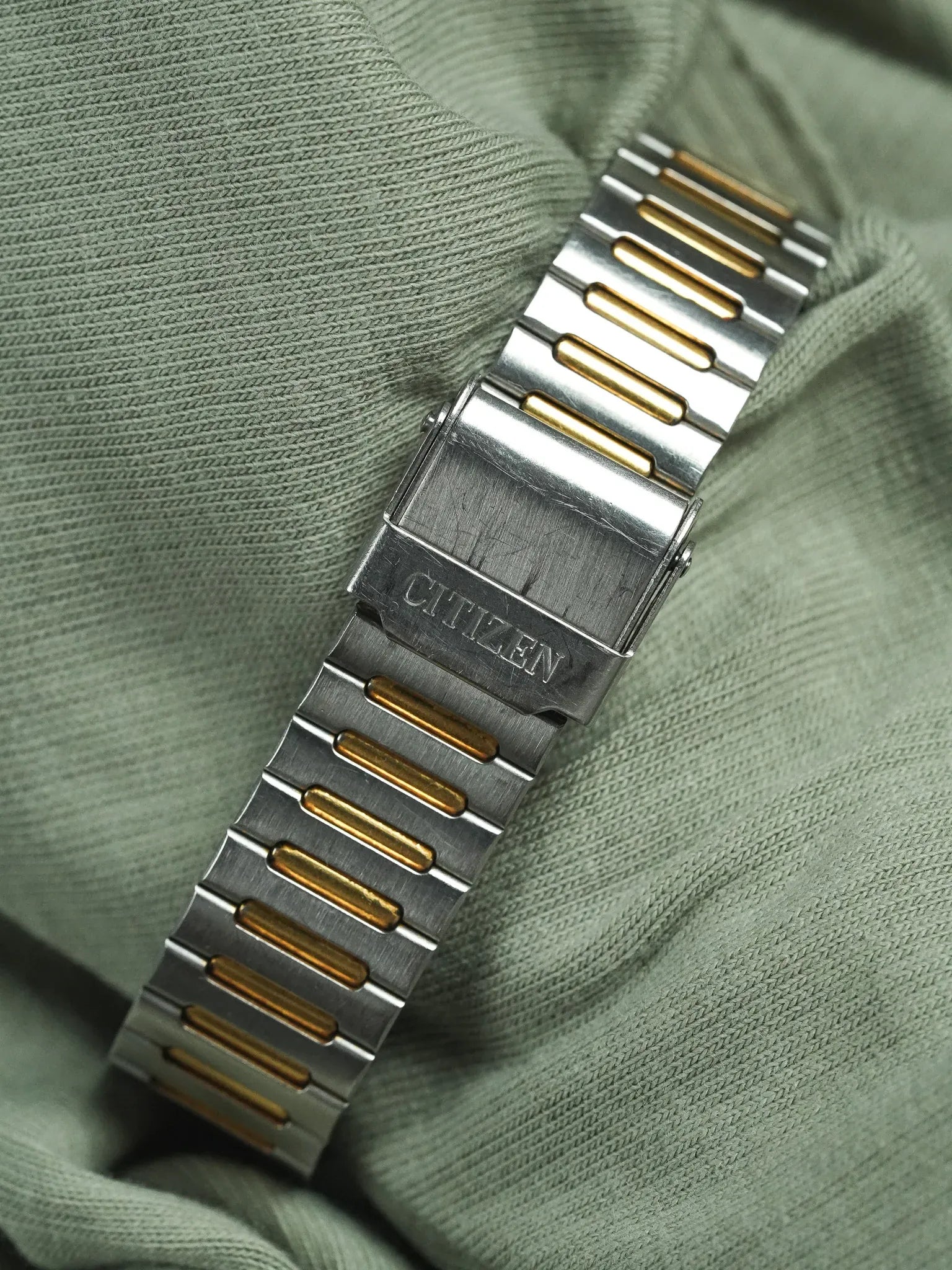 Citizen - Acier Or Bracelet Acier d'origine - 1998 - Atelier Victor