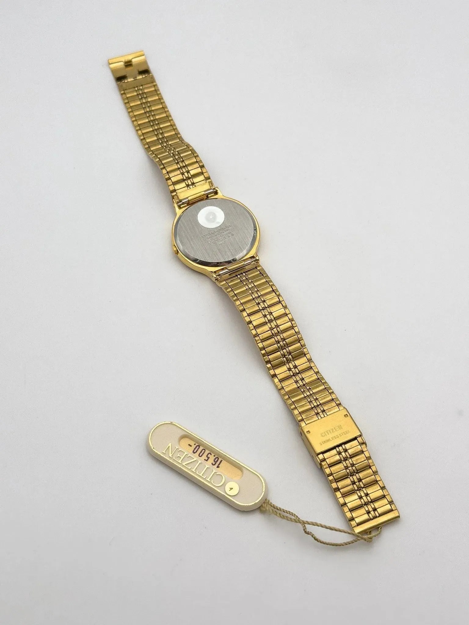 Citizen - Black Dial Full Gold - NOS - 1991 - Atelier Victor Paris - Vintage Watch Shop Dubai