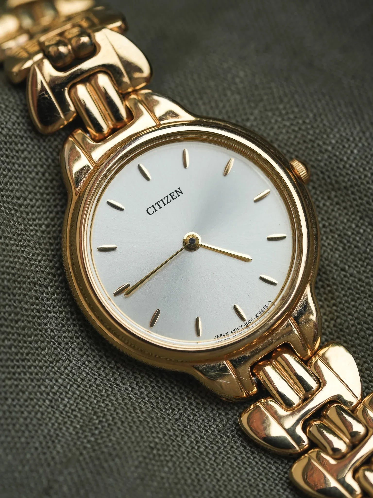 Citizen - Cadran Champagne Femme - 1997 - Atelier Victor