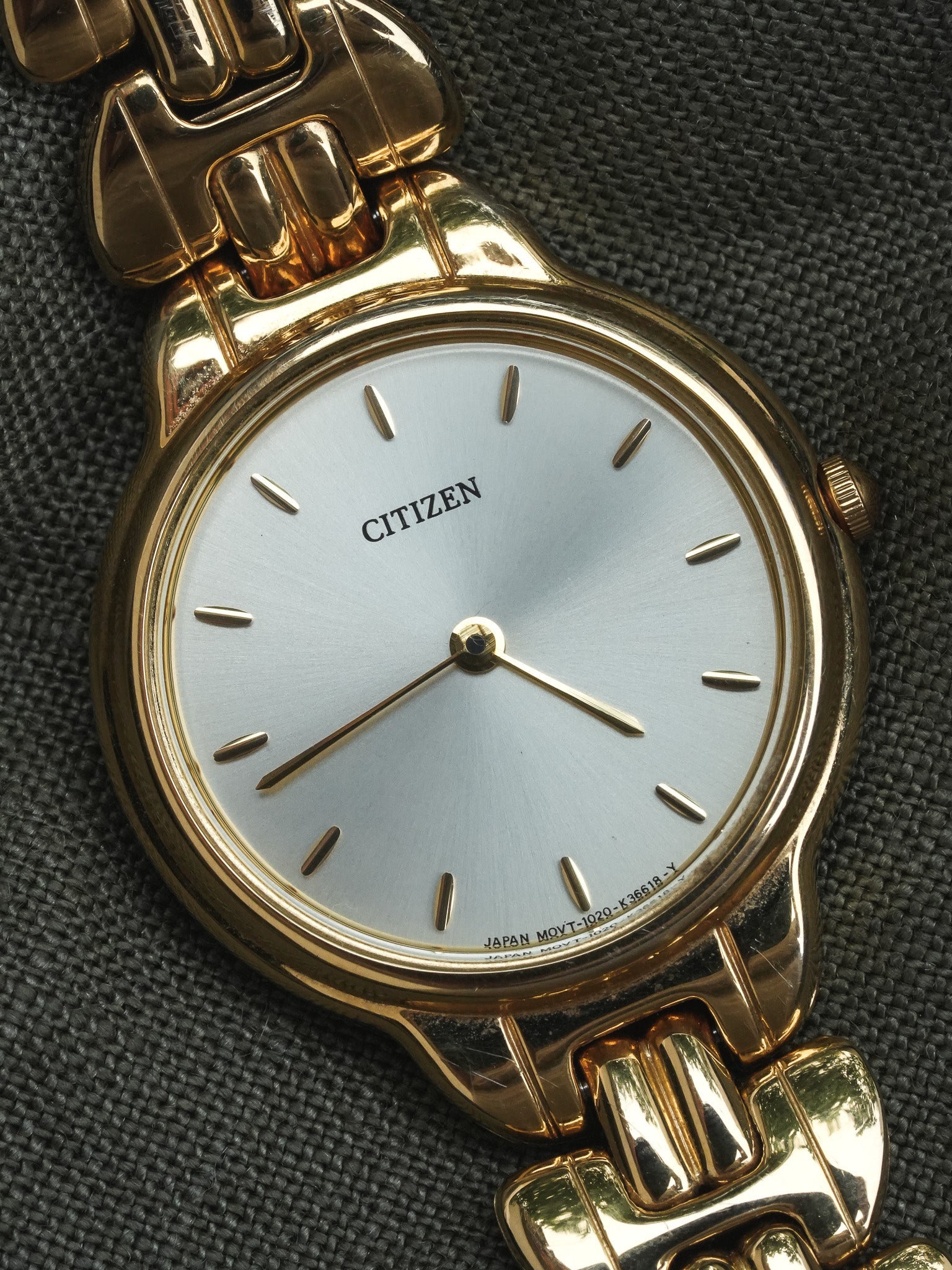 Citizen - Cadran Champagne Femme - 1997 - Atelier Victor - Vintage  Shop