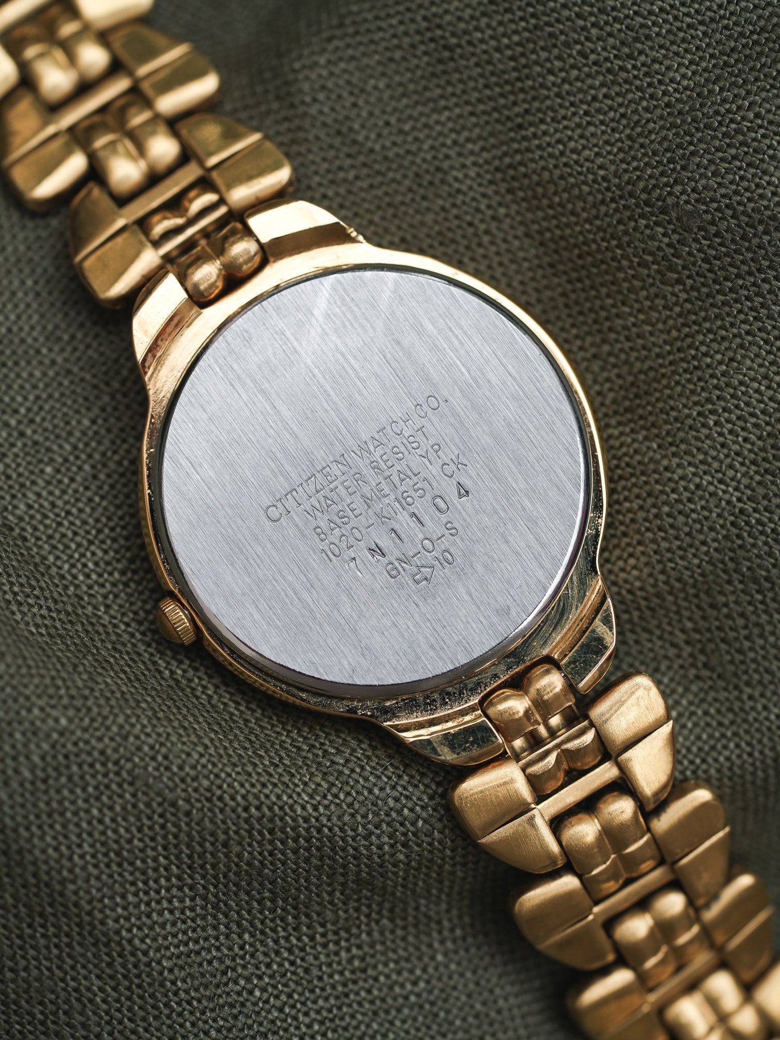 Citizen - Cadran Champagne Femme - 1997 - Atelier Victor - Vintage  Shop