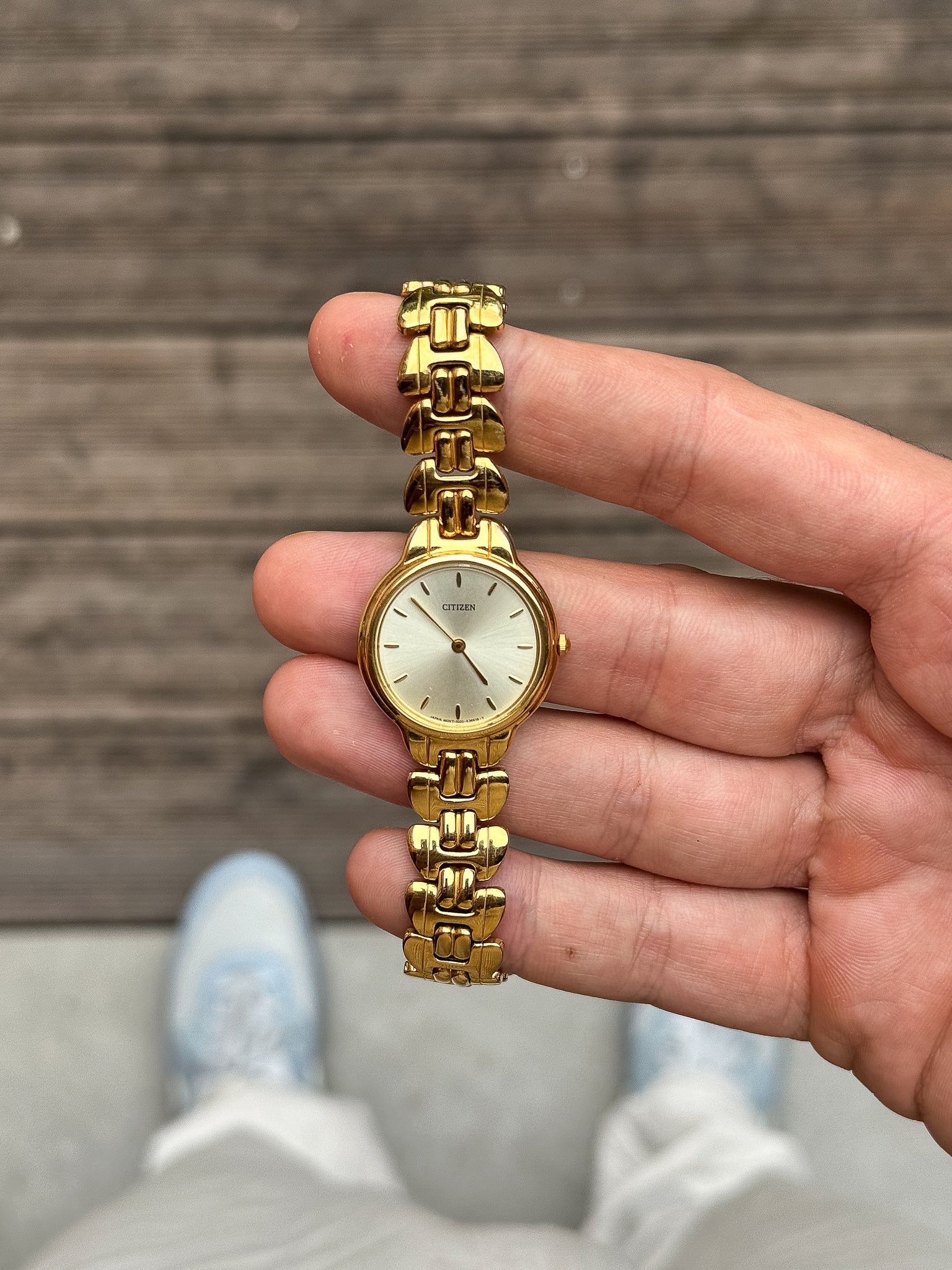 Citizen - Cadran Champagne Femme - 1997 - Atelier Victor - Vintage  Shop
