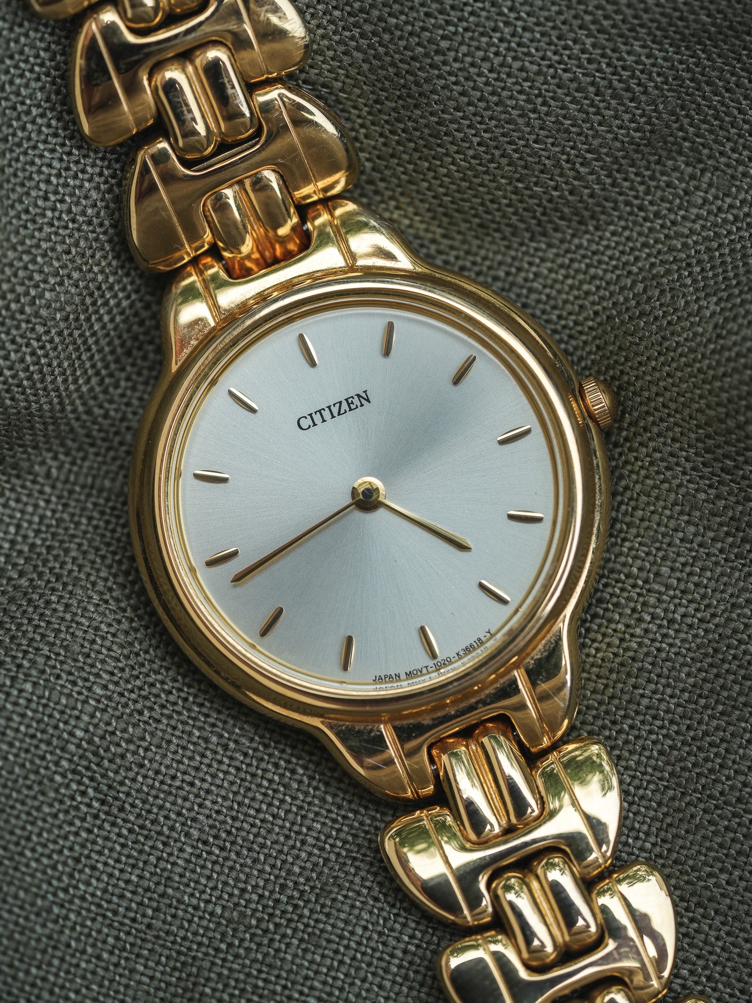 Citizen - Cadran Champagne Femme - 1997 - Atelier Victor - Vintage  Shop