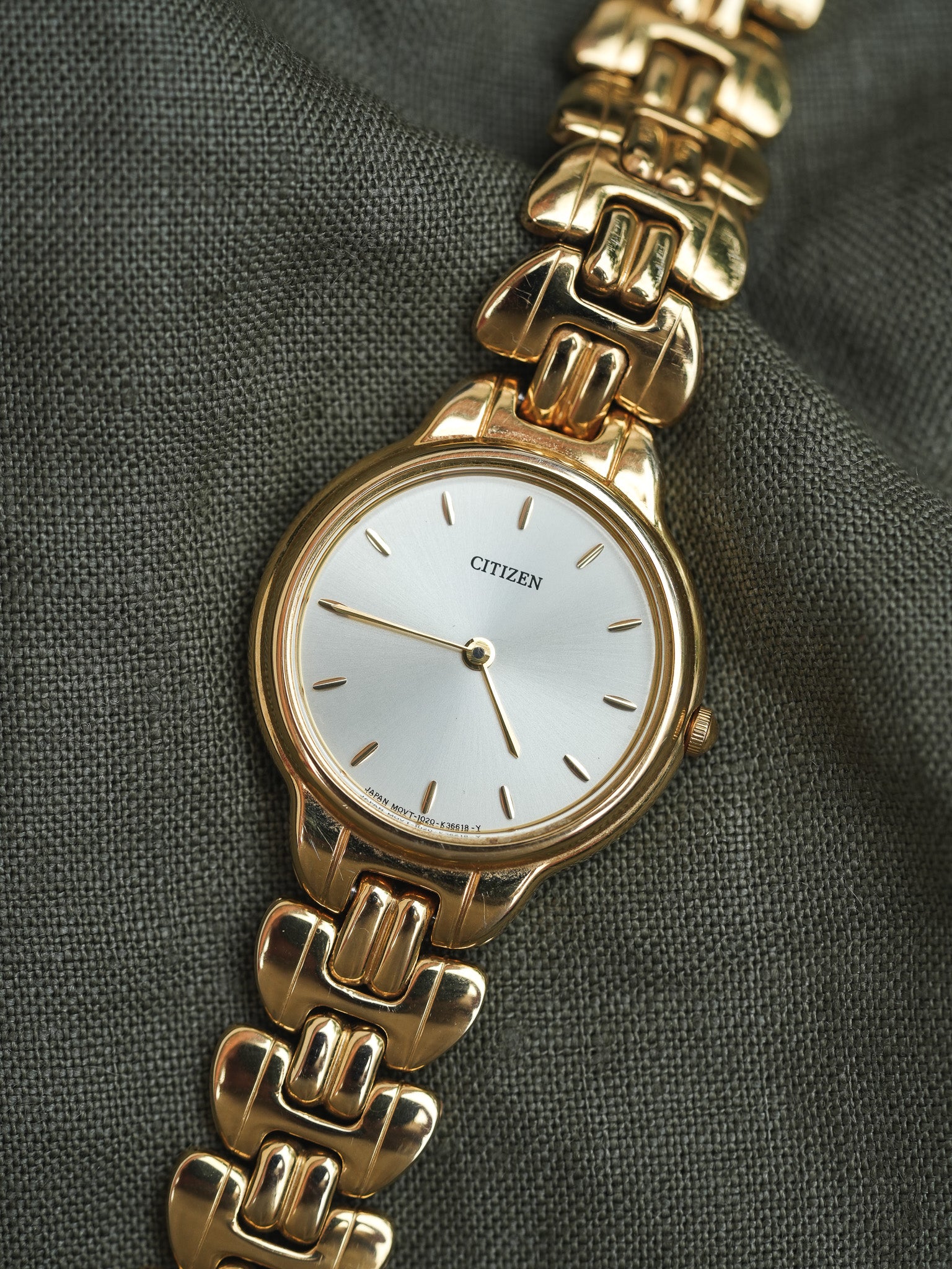 Citizen - Cadran Champagne Femme - 1997 - Atelier Victor - Vintage  Shop
