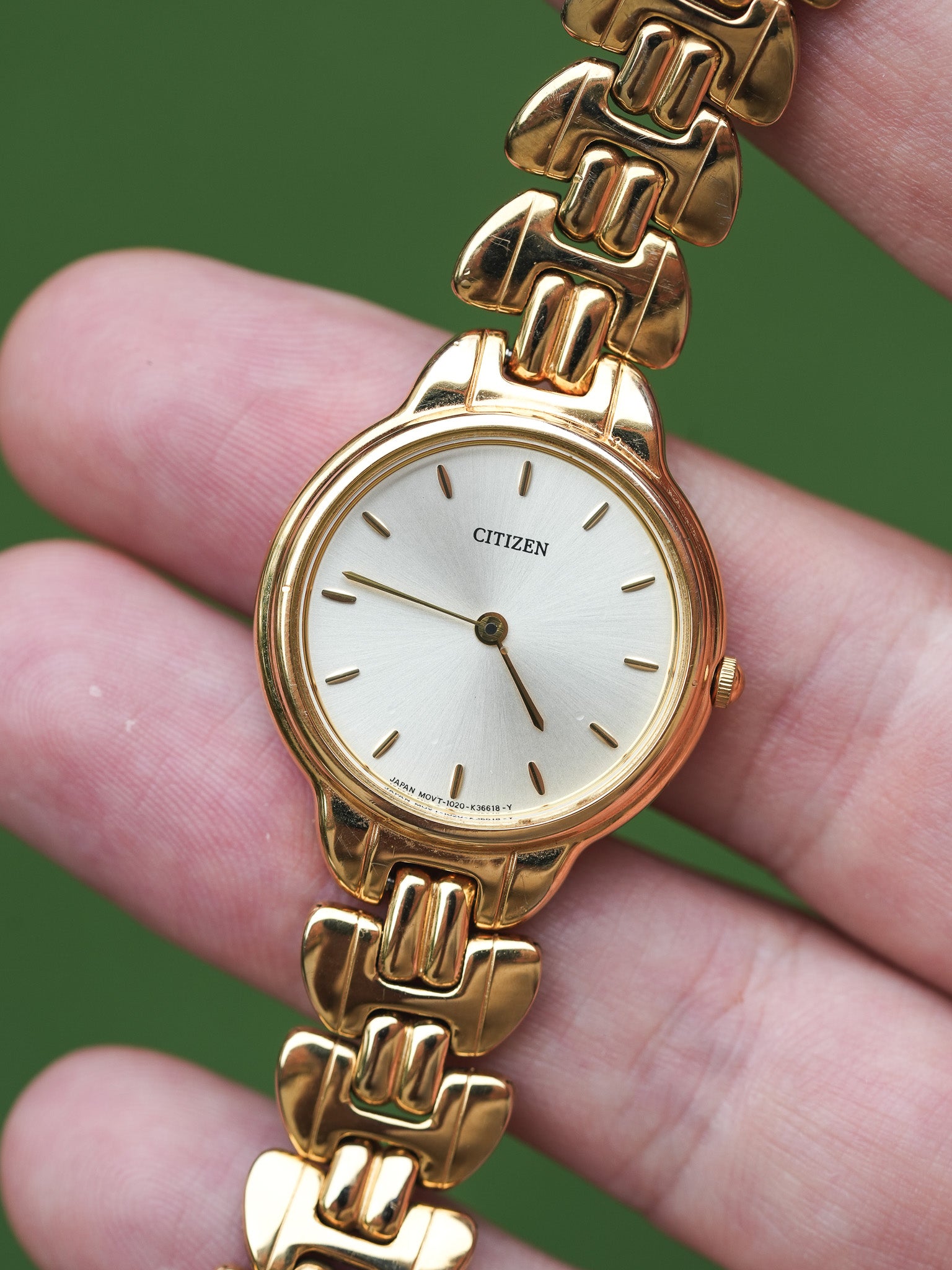 Citizen - Cadran Champagne Femme - 1997 - Atelier Victor - Vintage  Shop