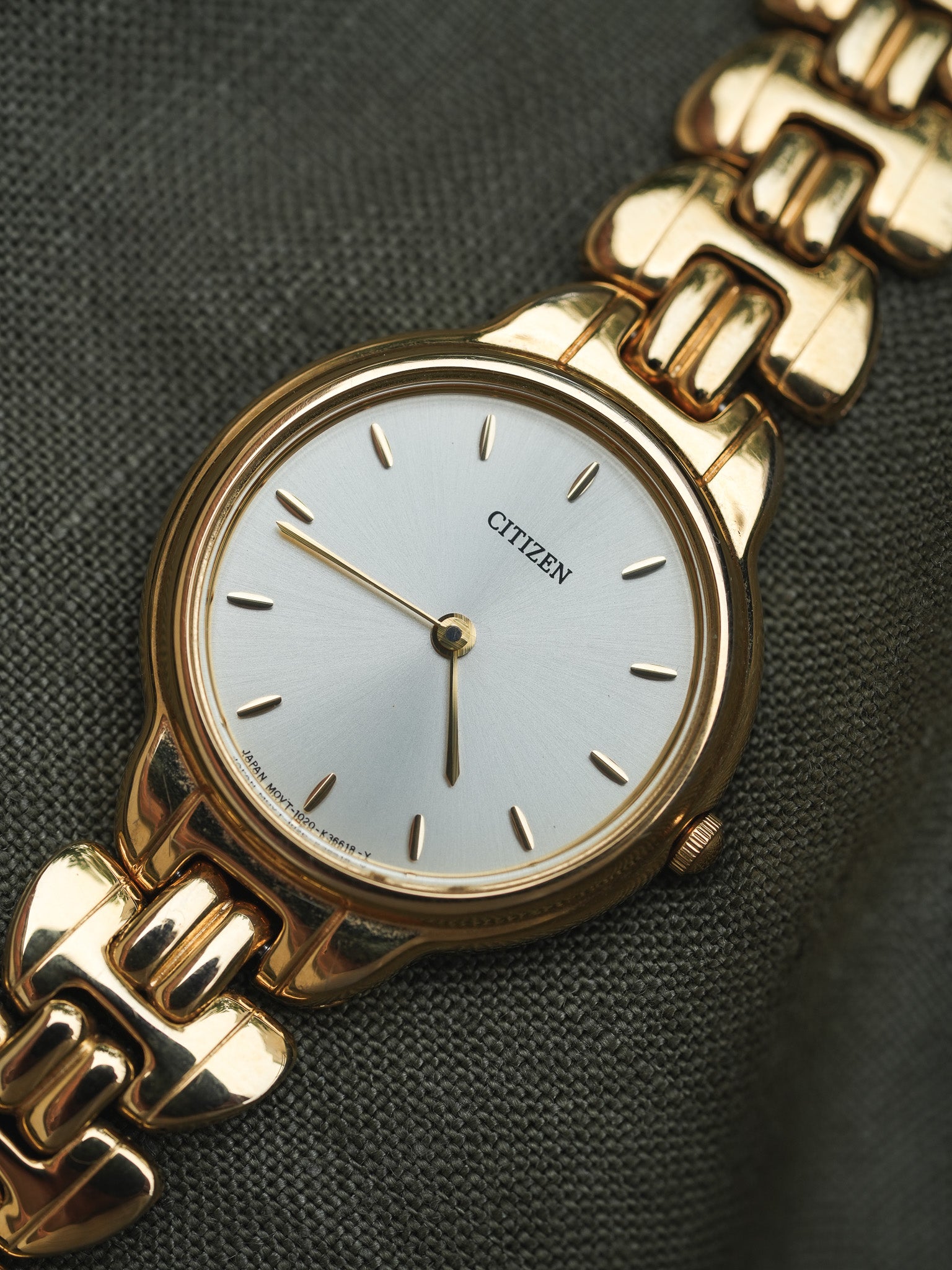 Citizen - Cadran Champagne Femme - 1997 - Atelier Victor - Vintage  Shop