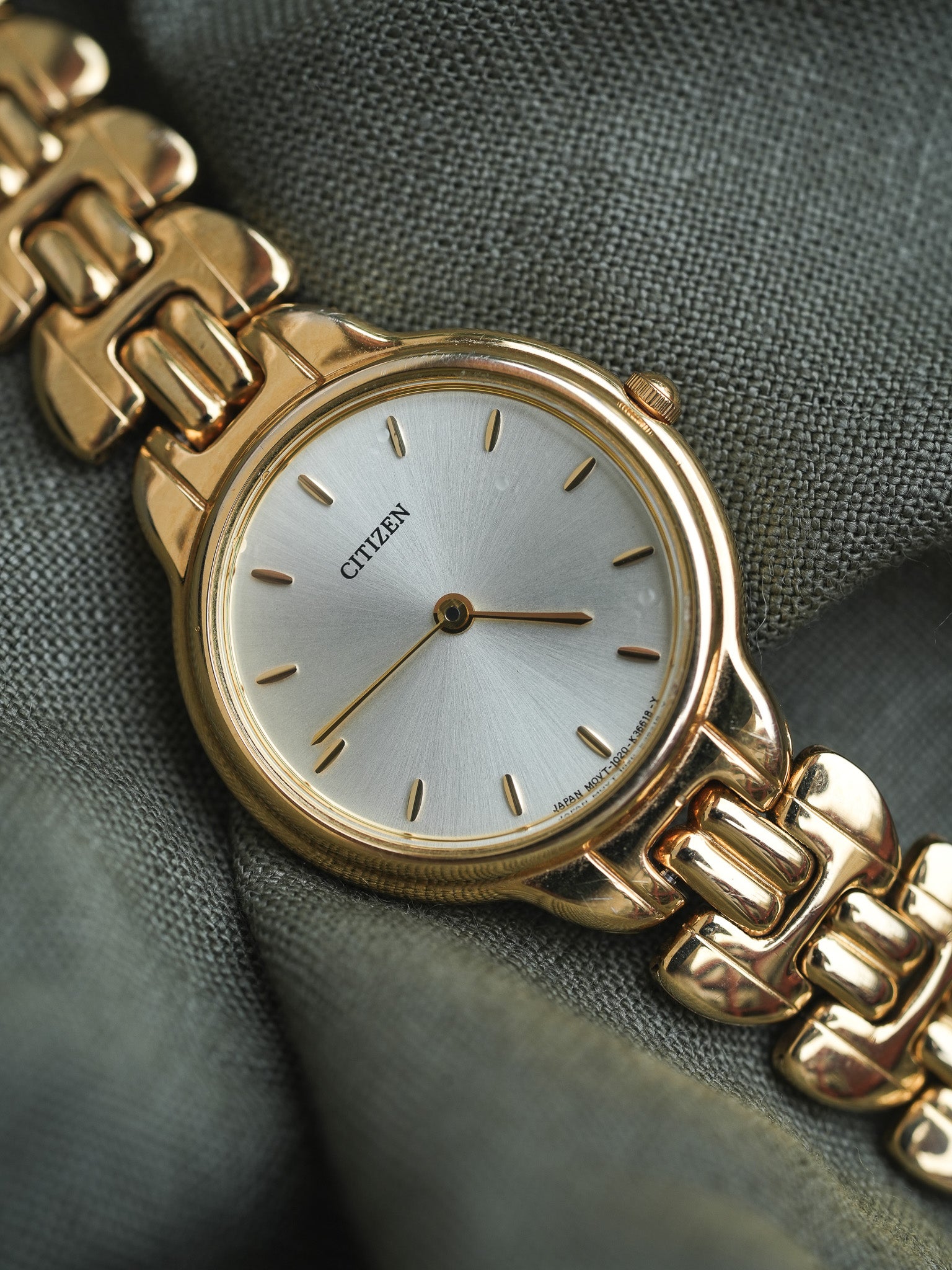 Citizen - Cadran Champagne Femme - 1997 - Atelier Victor - Vintage  Shop