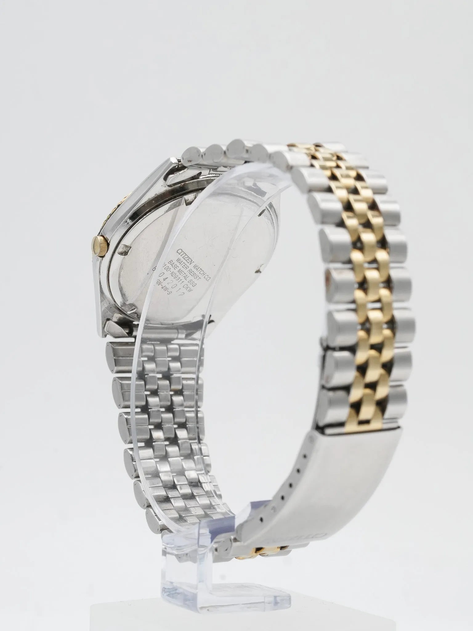 Citizen - Datejust cannelé jubilé acier or - 1990s - Atelier Victor Paris - Vintage Watch Shop Dubai