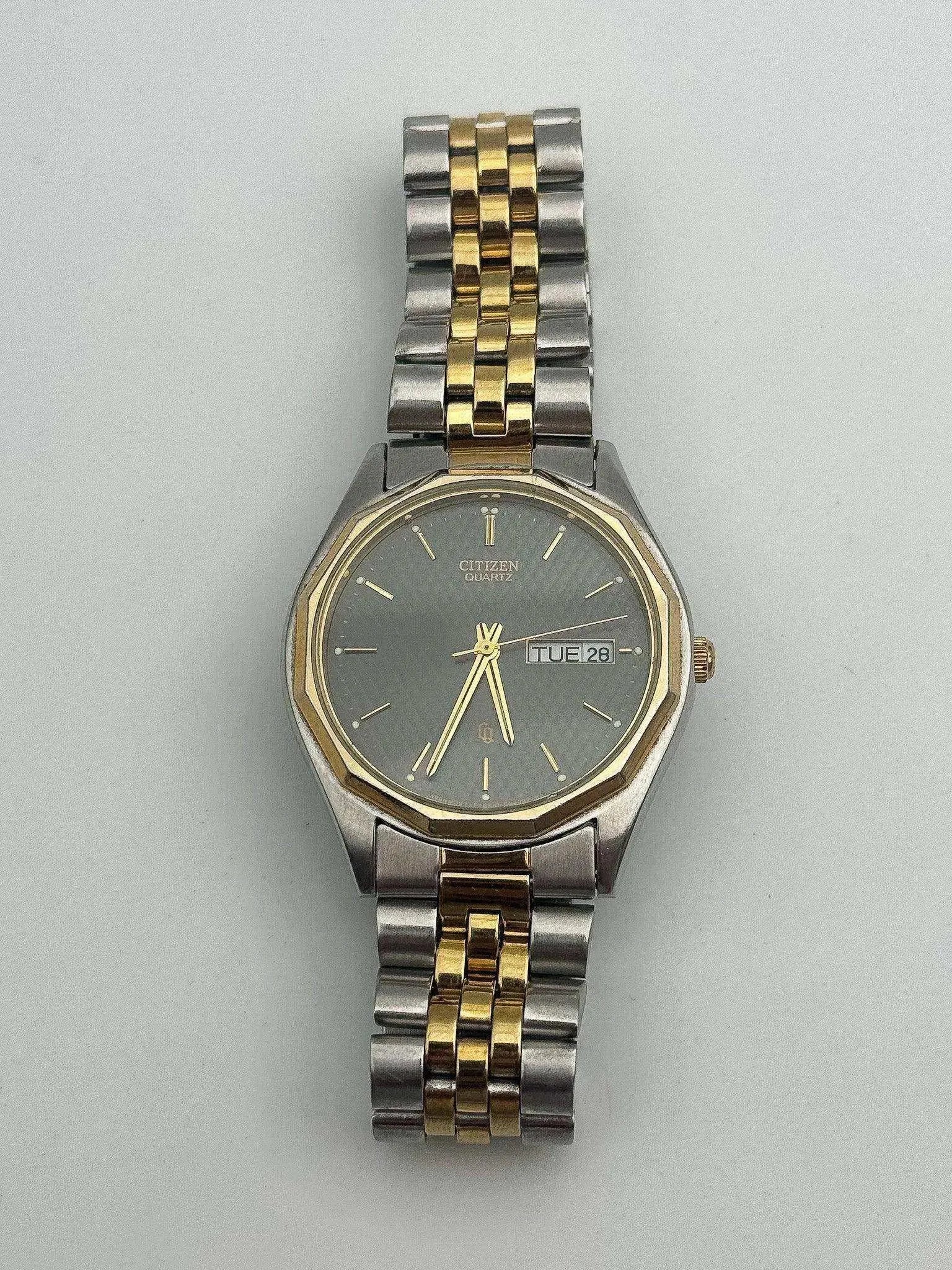 Citizen - Datejust écaille - 1989 - Atelier Victor Paris - Vintage Watch Shop Dubai
