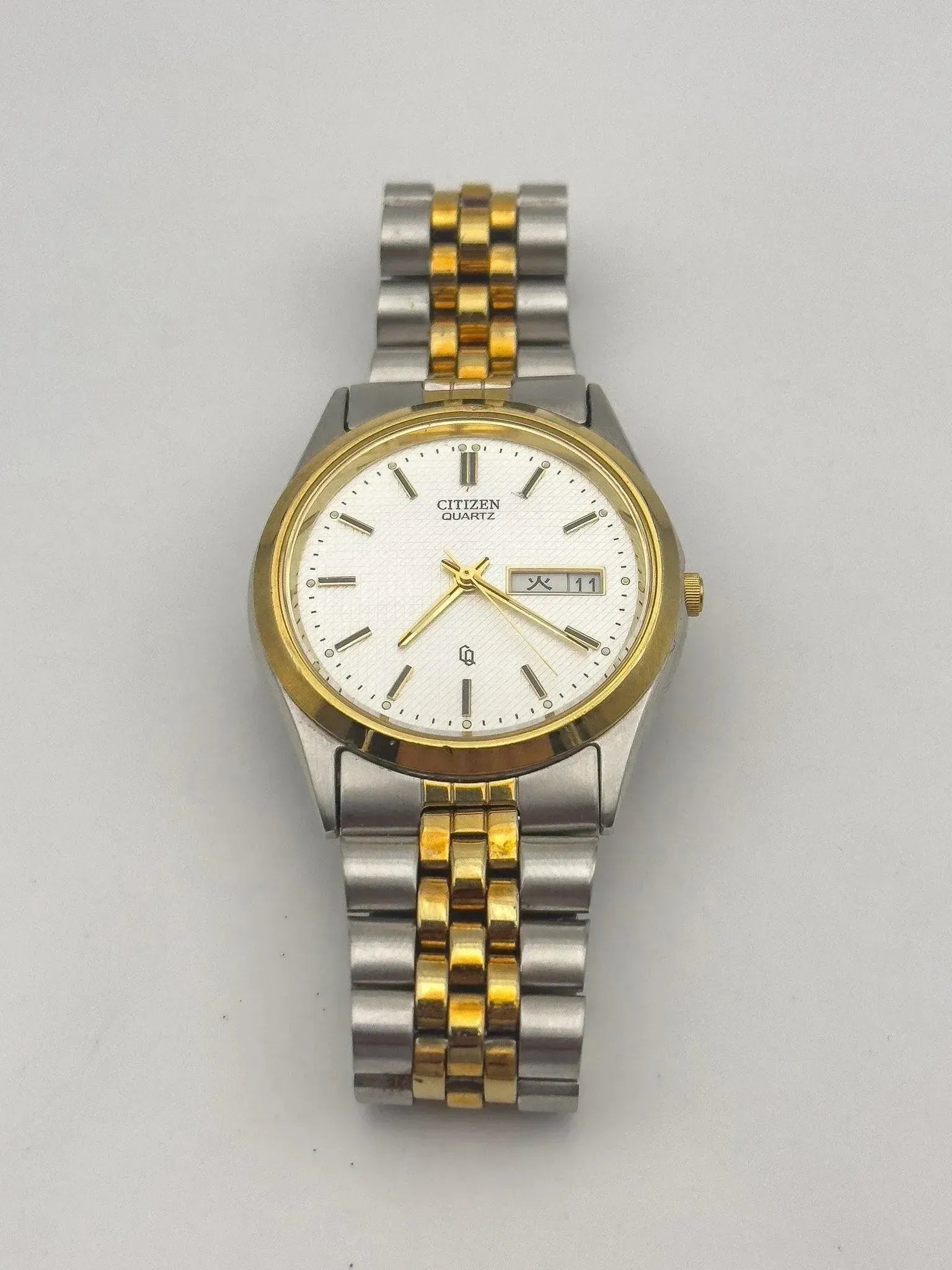 Citizen - Daydate Clous de Paris Acier Or - 2003 - Atelier Victor